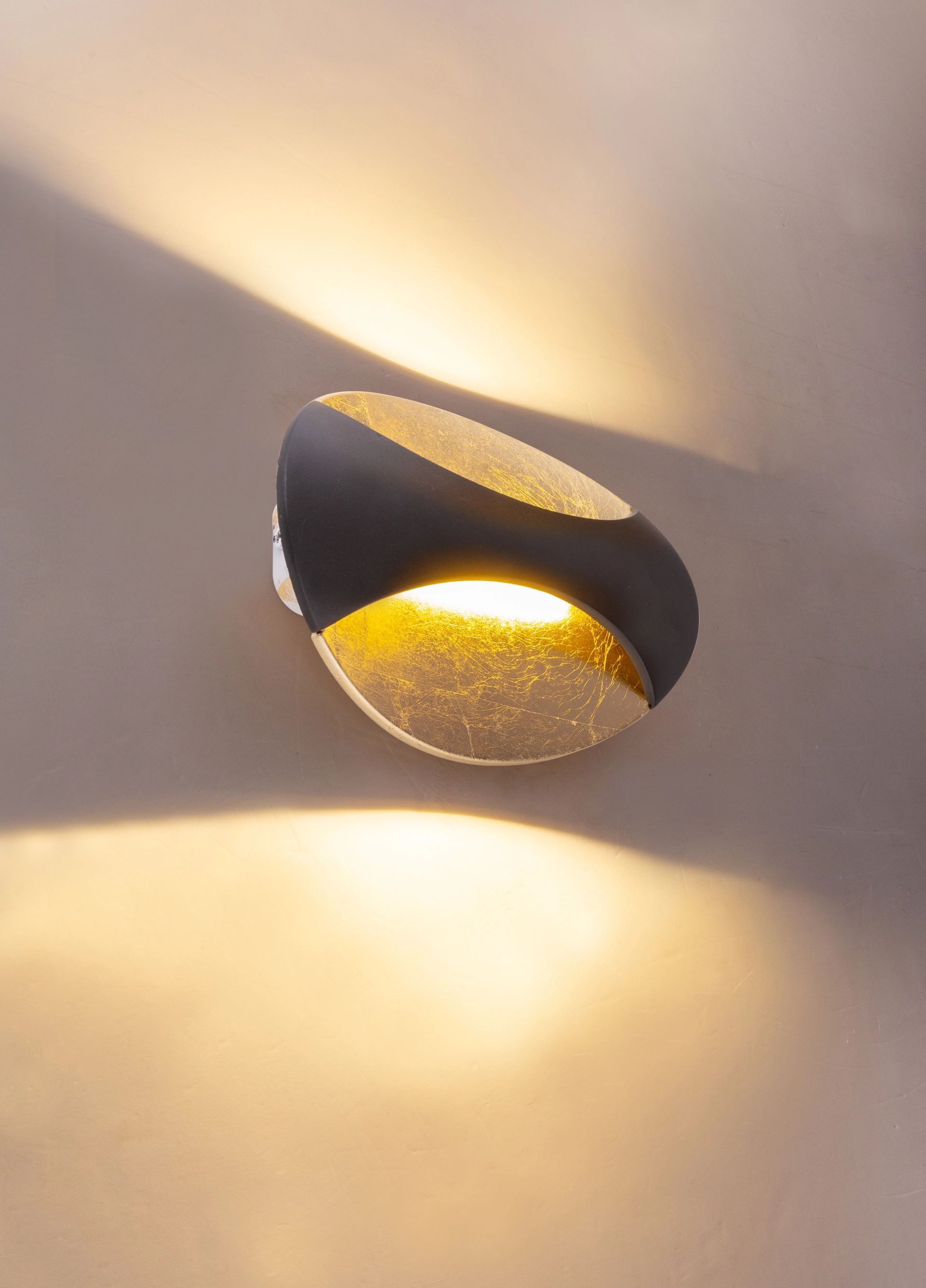 GLOBO LIGHTING Wandleuchte ALEXANDRA, LED fest integriert, Warmweiß, Wandlampe, Wohnbereich, Flur, 300 Kelvin