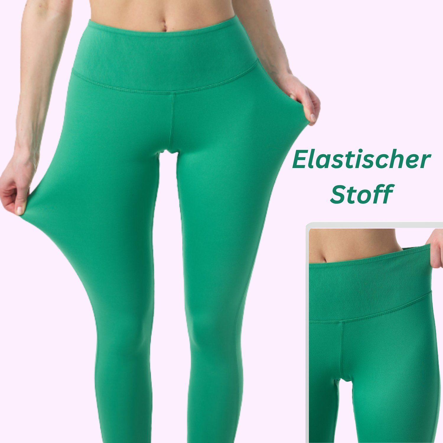 Frentree Leggings für Damen, Lange Sport Leggings, Yoga Hose in vielen Farb günstig online kaufen