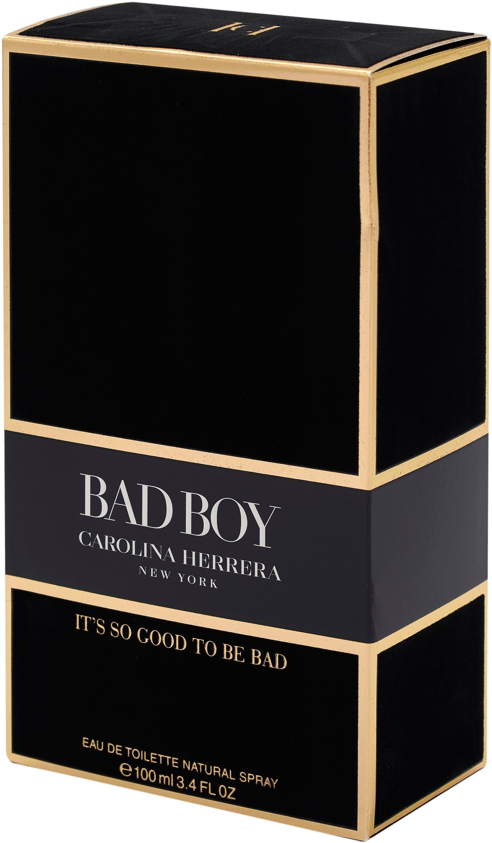 Carolina Herrera Eau de Toilette Bad Boy, mit warmer Basisnote
