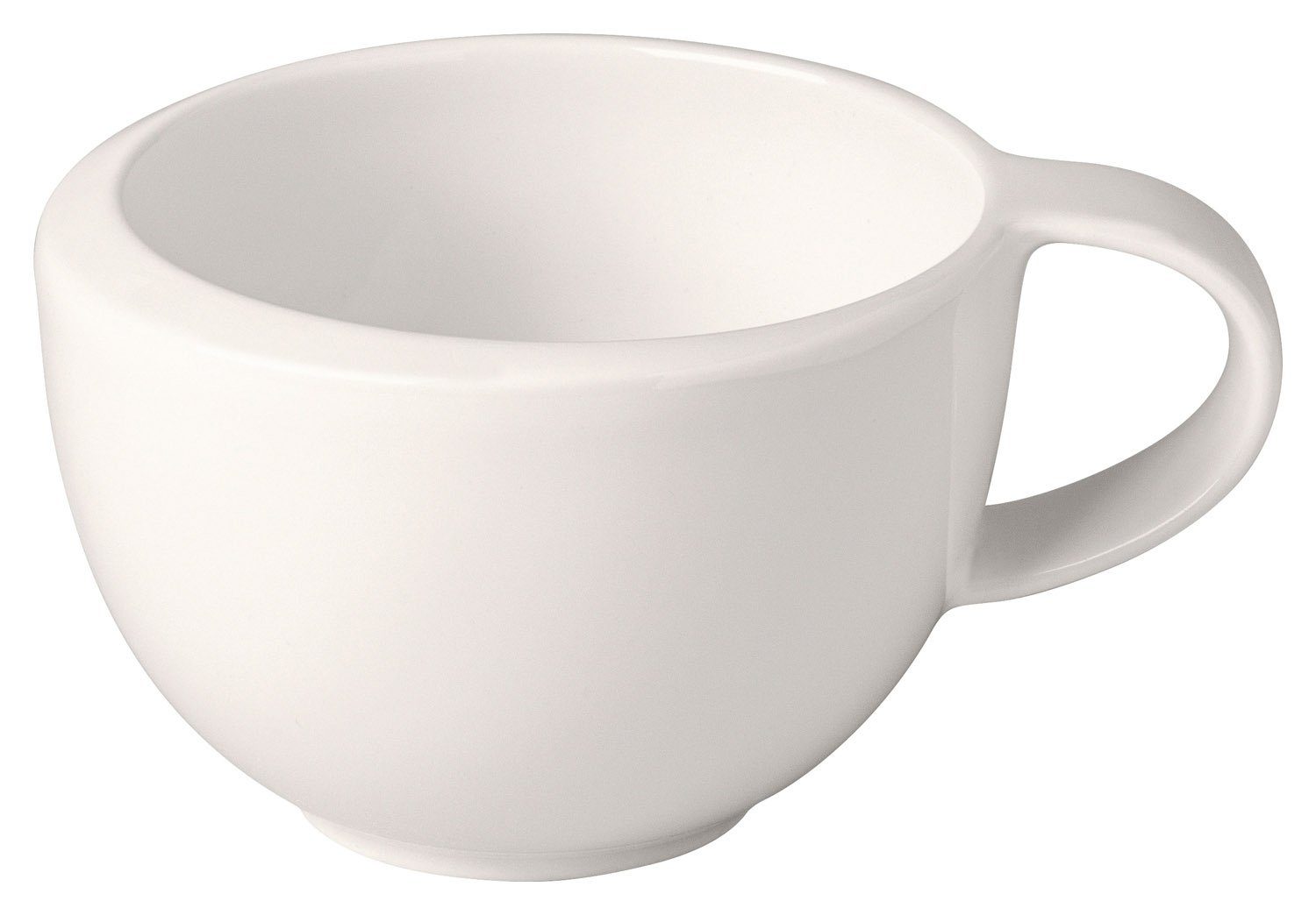 Villeroy & Boch Espressotasse NEWMOON, 100 ml, Weiß, Made in Germany, Porzellan, Spülmaschinenfest