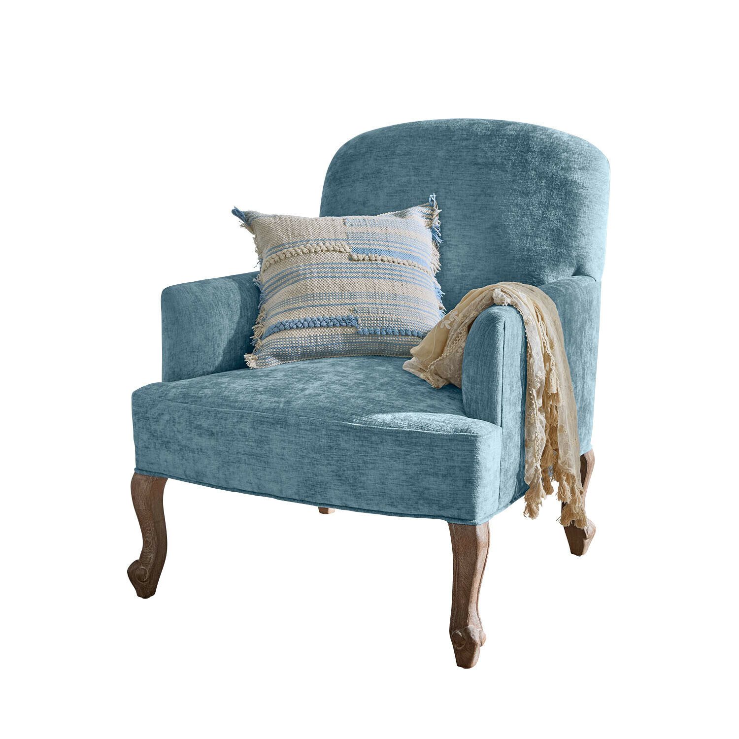 Mirabeau Sessel Sessel Clairmont Bleu blau