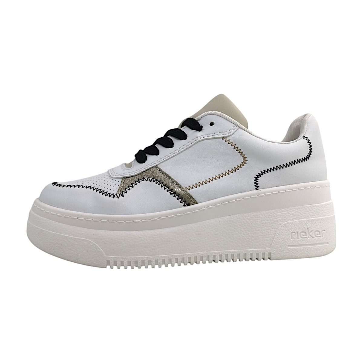 Rieker sportlicher Schnürer Schnürschuh günstig online kaufen