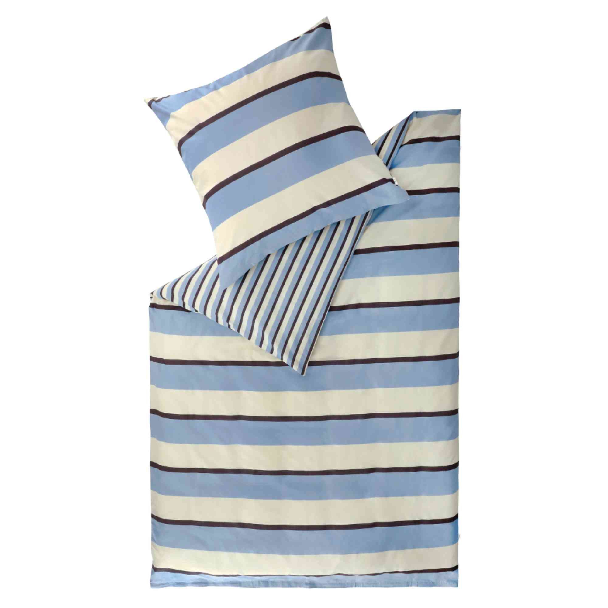 Esprit Bettwäsche FUN Renforcé Bettwäsche, Baumwolle, 2 teilig, 155 x 220 cm in Blau