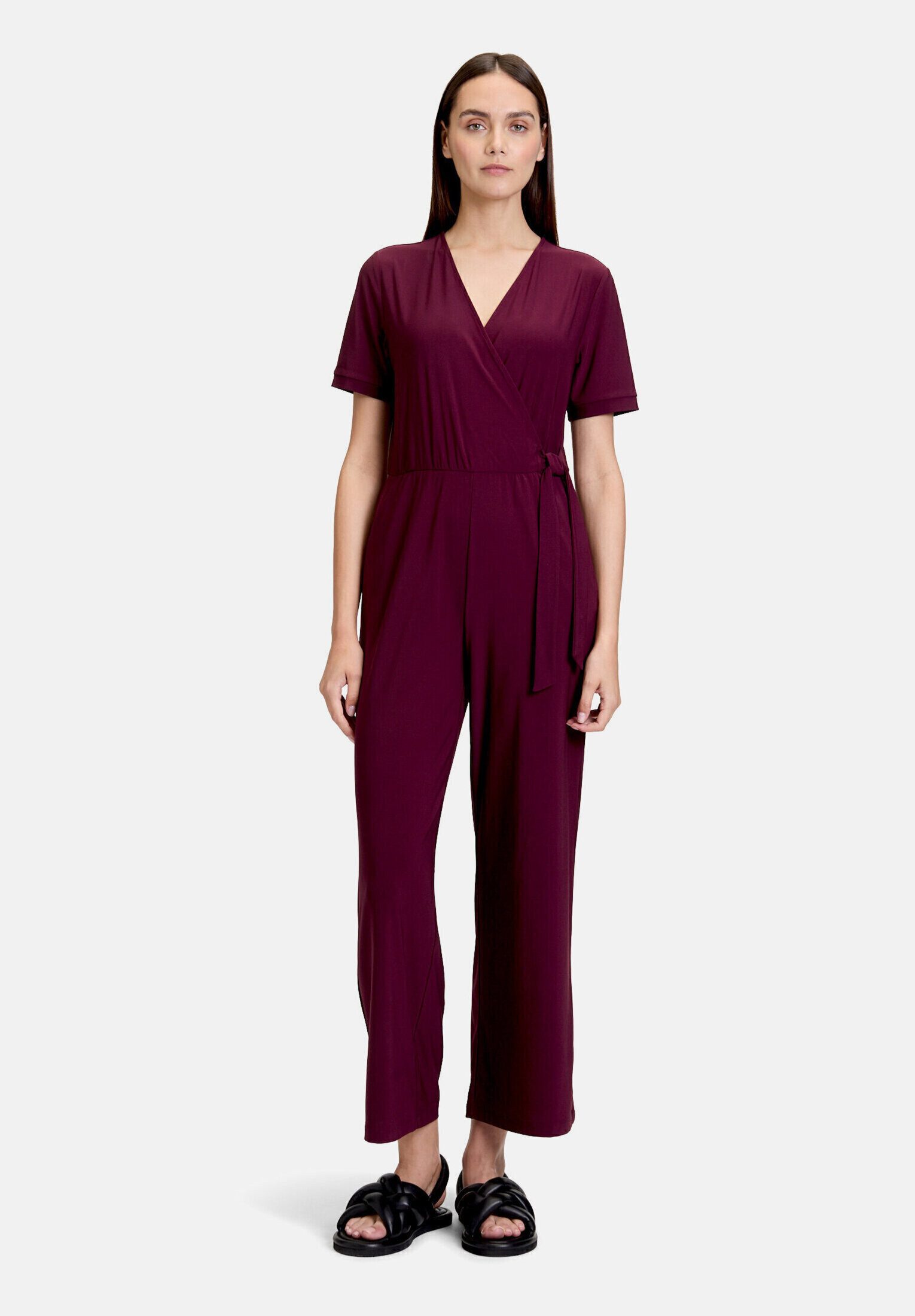 Cartoon Overall Damen mit Bindegürtel (1-tlg) Design