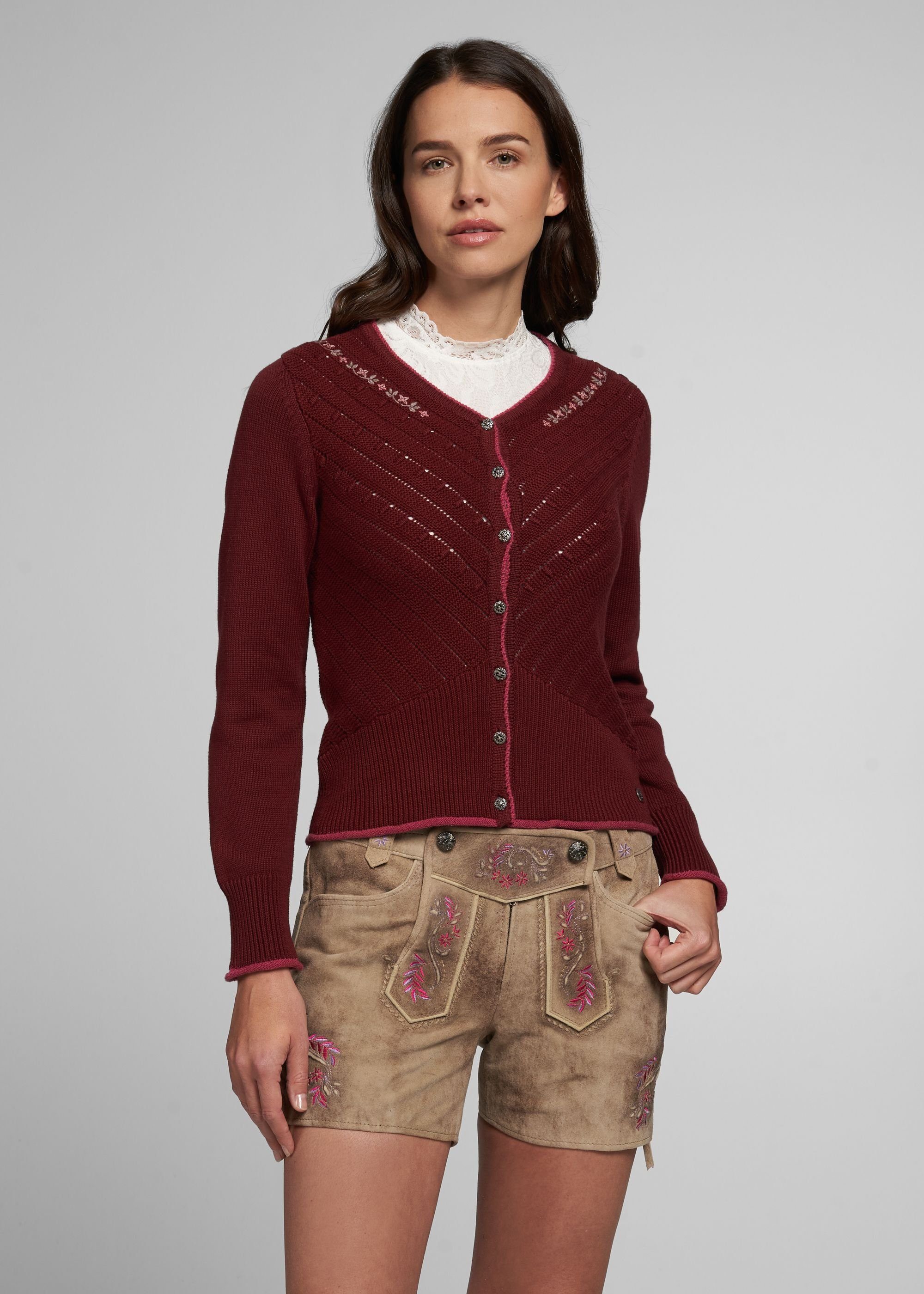 Spieth & Wensky Strickjacke Abby mit günstig online kaufen