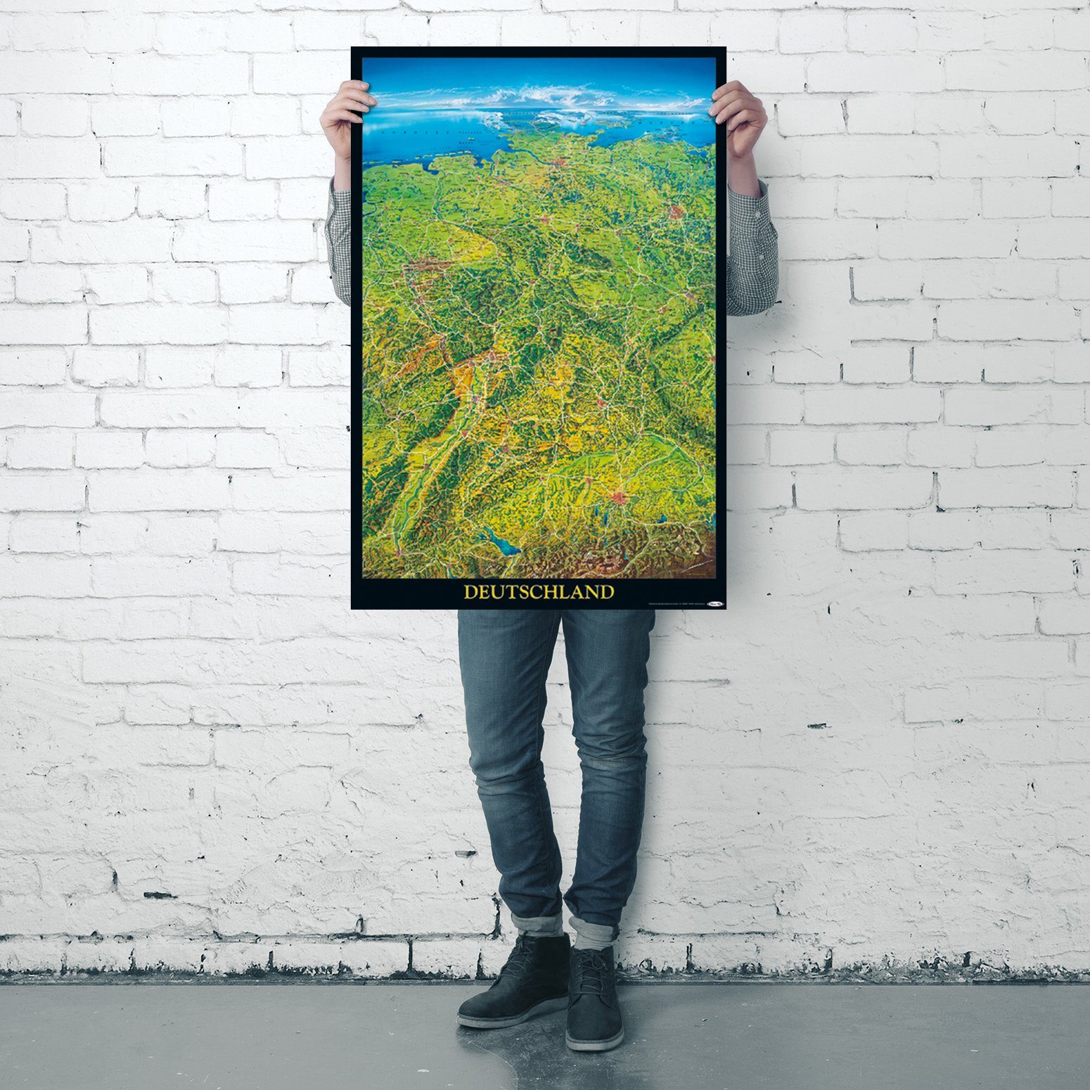 Close Up Poster Deutschland Poster 61 x 91,5 cm