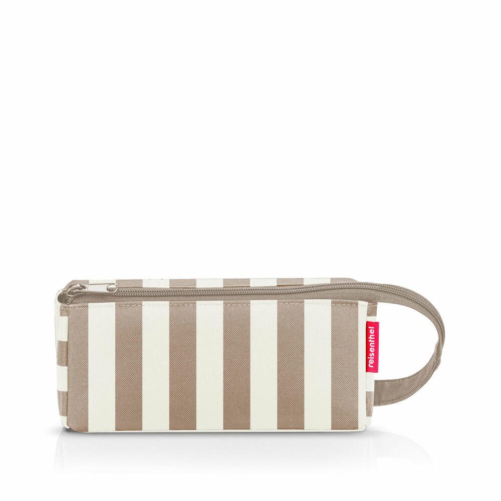 REISENTHEL® Kosmetiktasche fold case summerstripes coffee