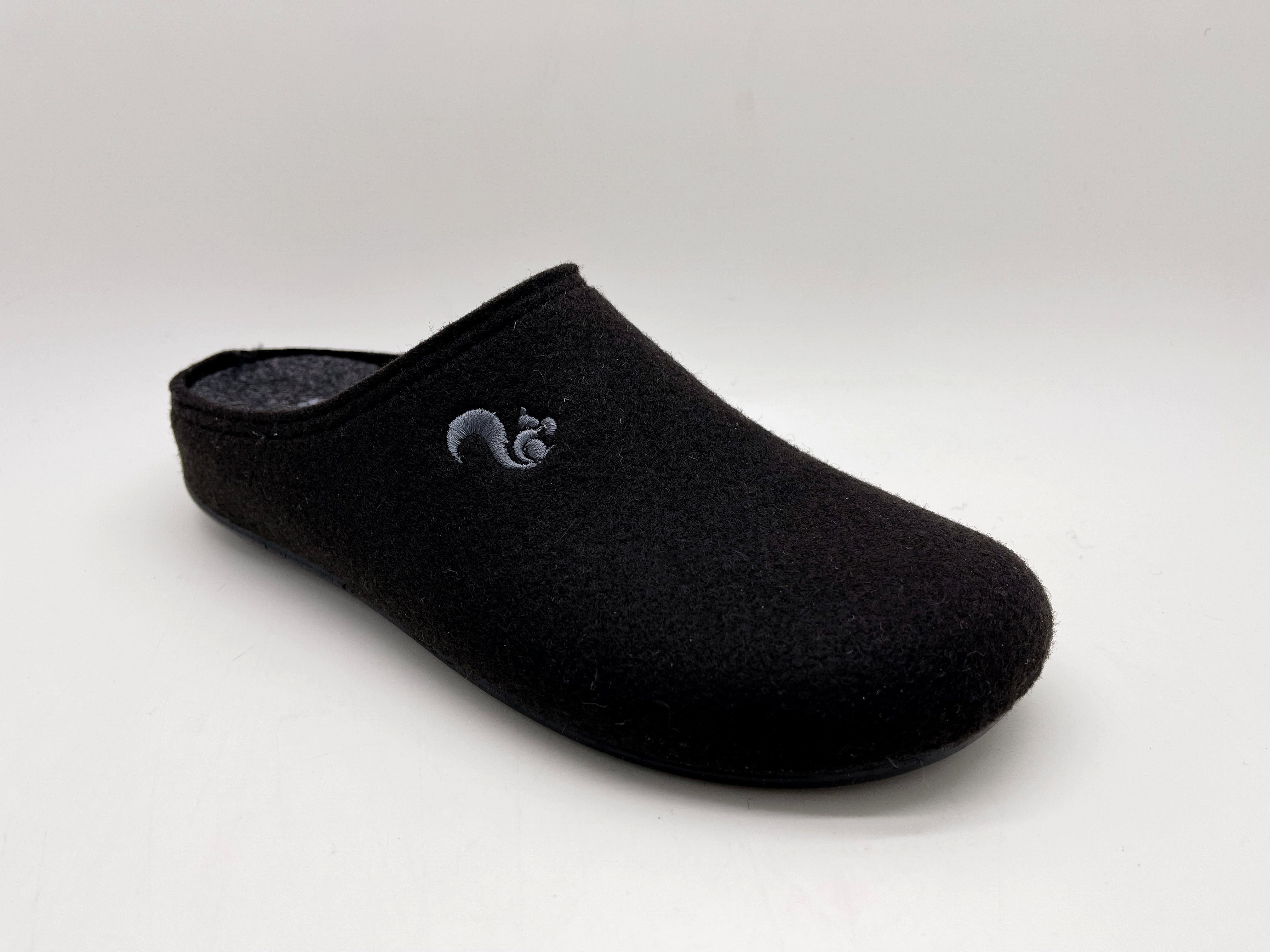 thies black Vegan Recycled Slipper PET Slipper 1856