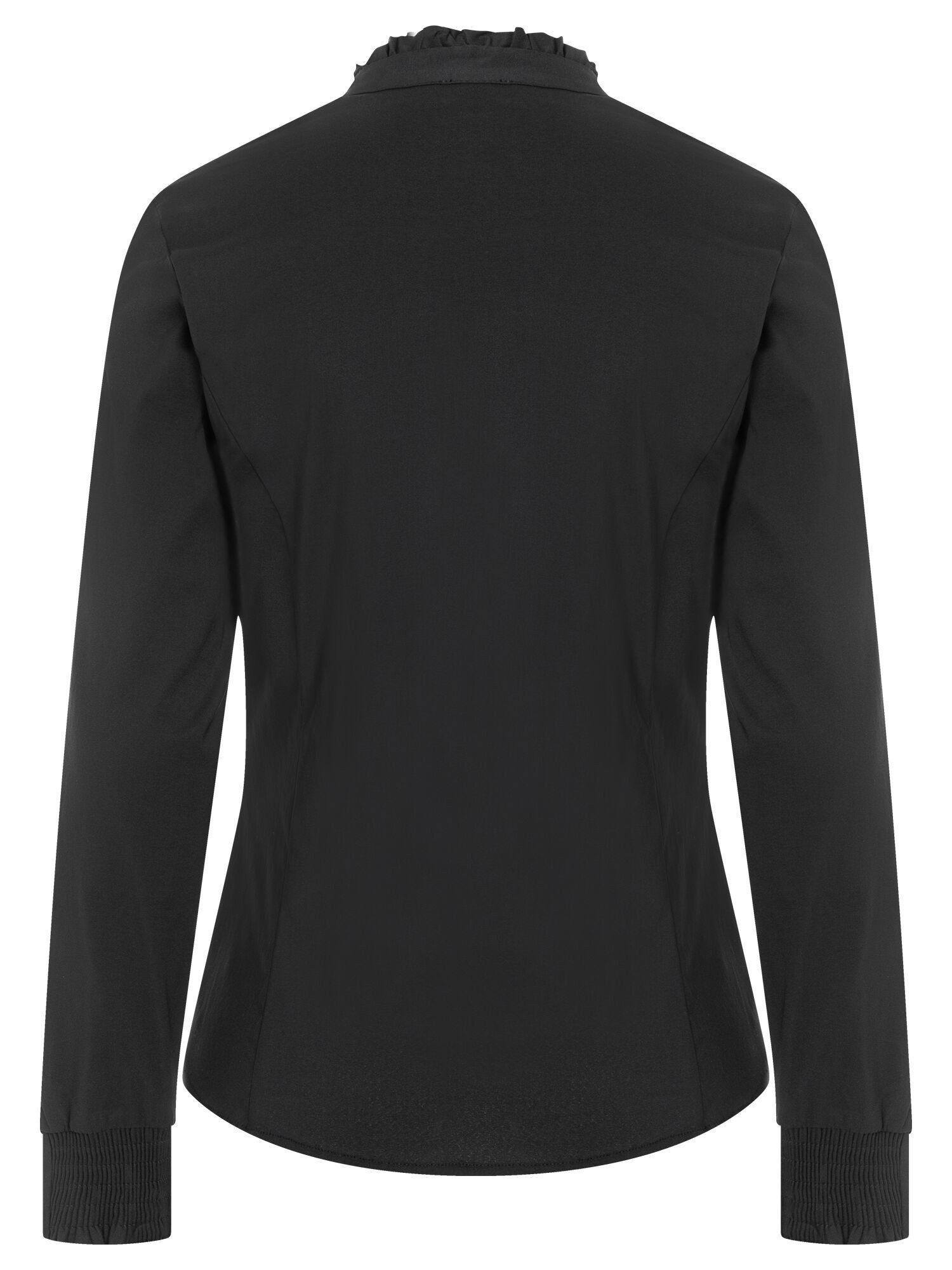 MORE&MORE Langarmbluse (1-tlg) Rüschen günstig online kaufen