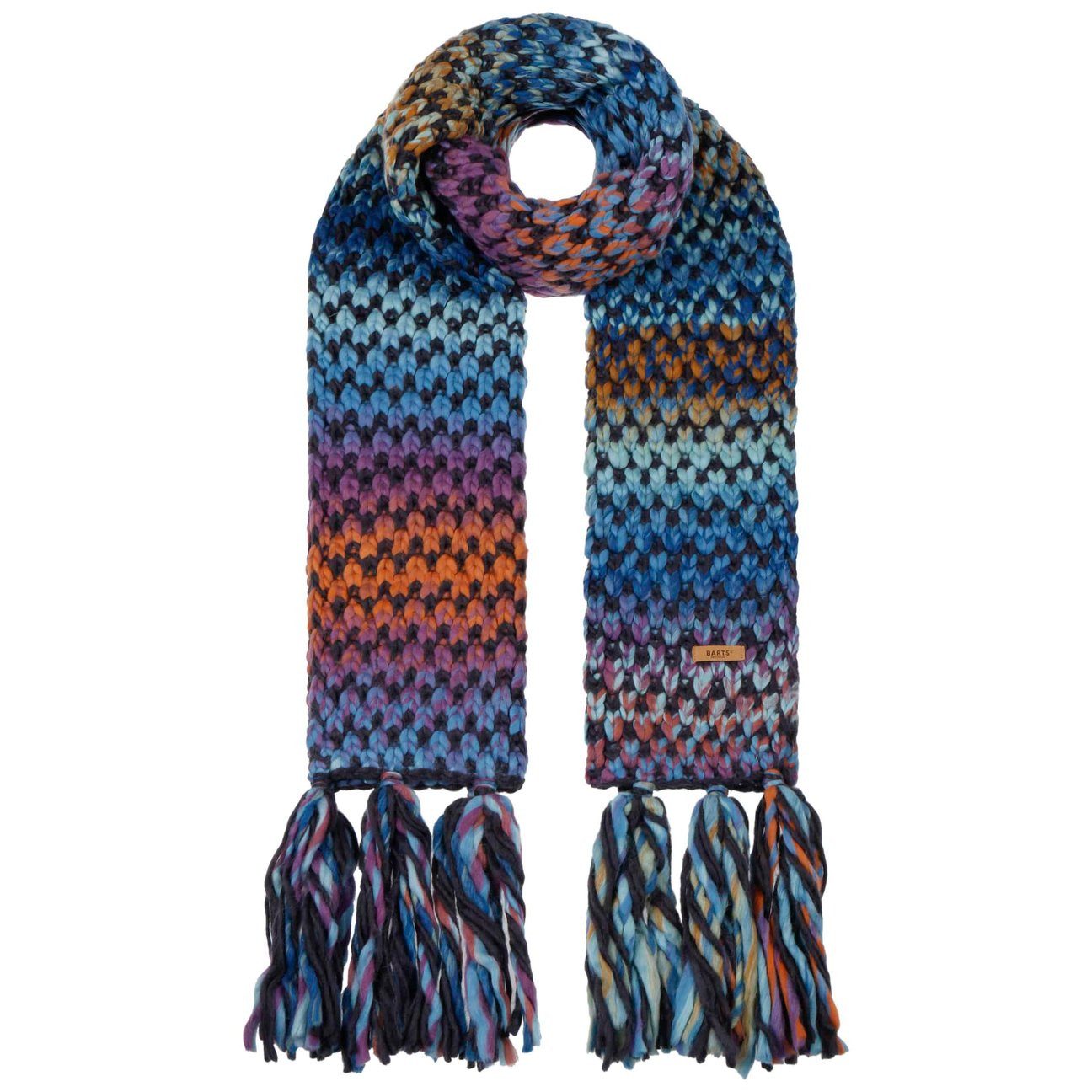 Barts Strickschal, (1-St), Damenschal mit Fransen