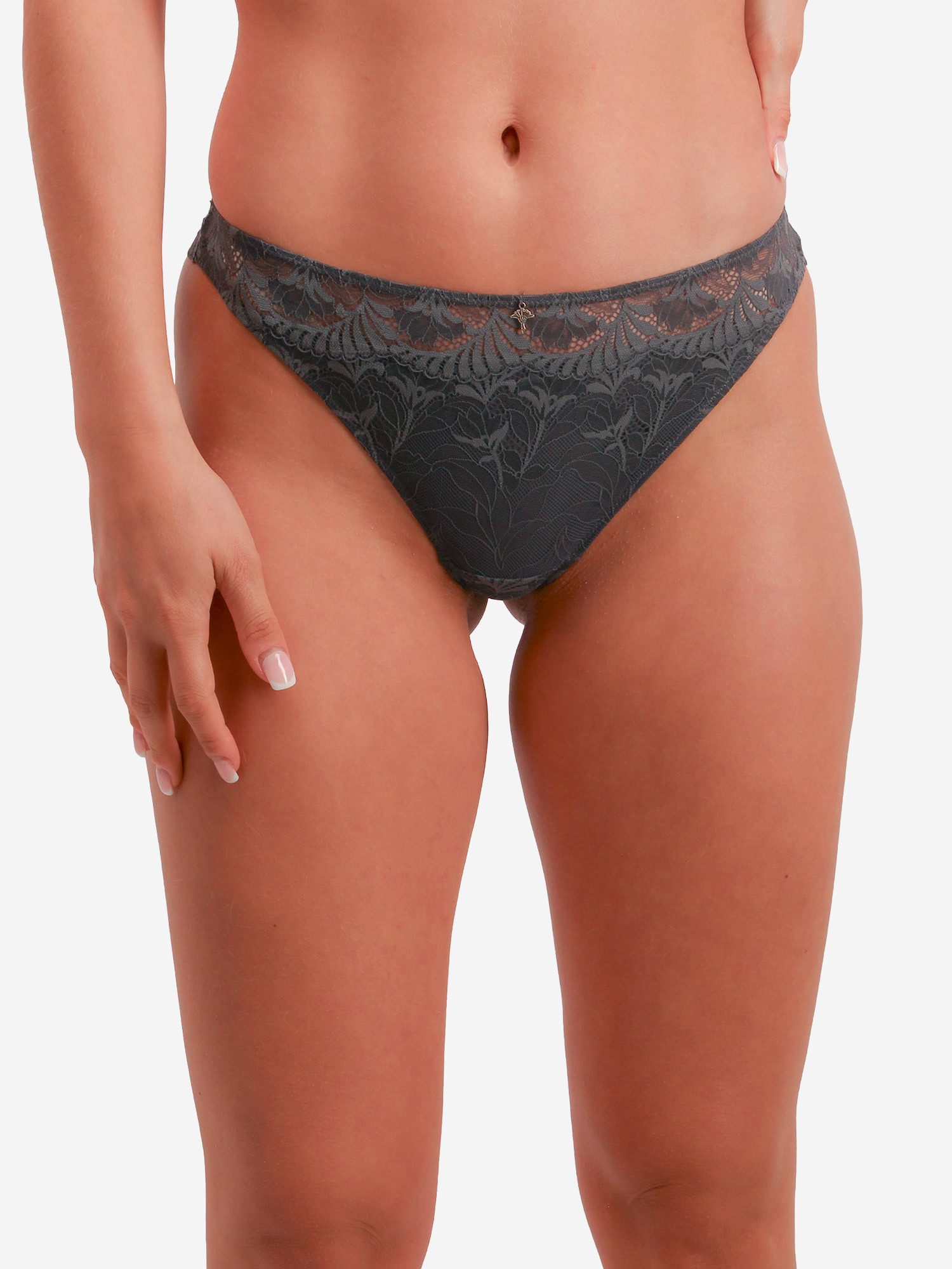 JOOP Tanga "Beautiful", florale Spitze, Stretch-Bund, elastisch günstig online kaufen