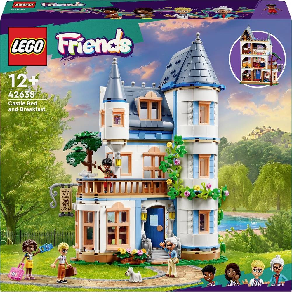 LEGO® FRIENDS Burg mit Ferienunterkunft 42638 Konstruktionsspielsteine