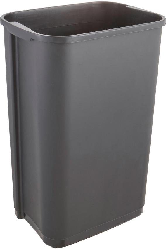 keeeper Mülleimer swantje, Abfallbehälter mit Schwingdeckel, 50 l, Made in Europe, 38,5 x 29 x 66 cm