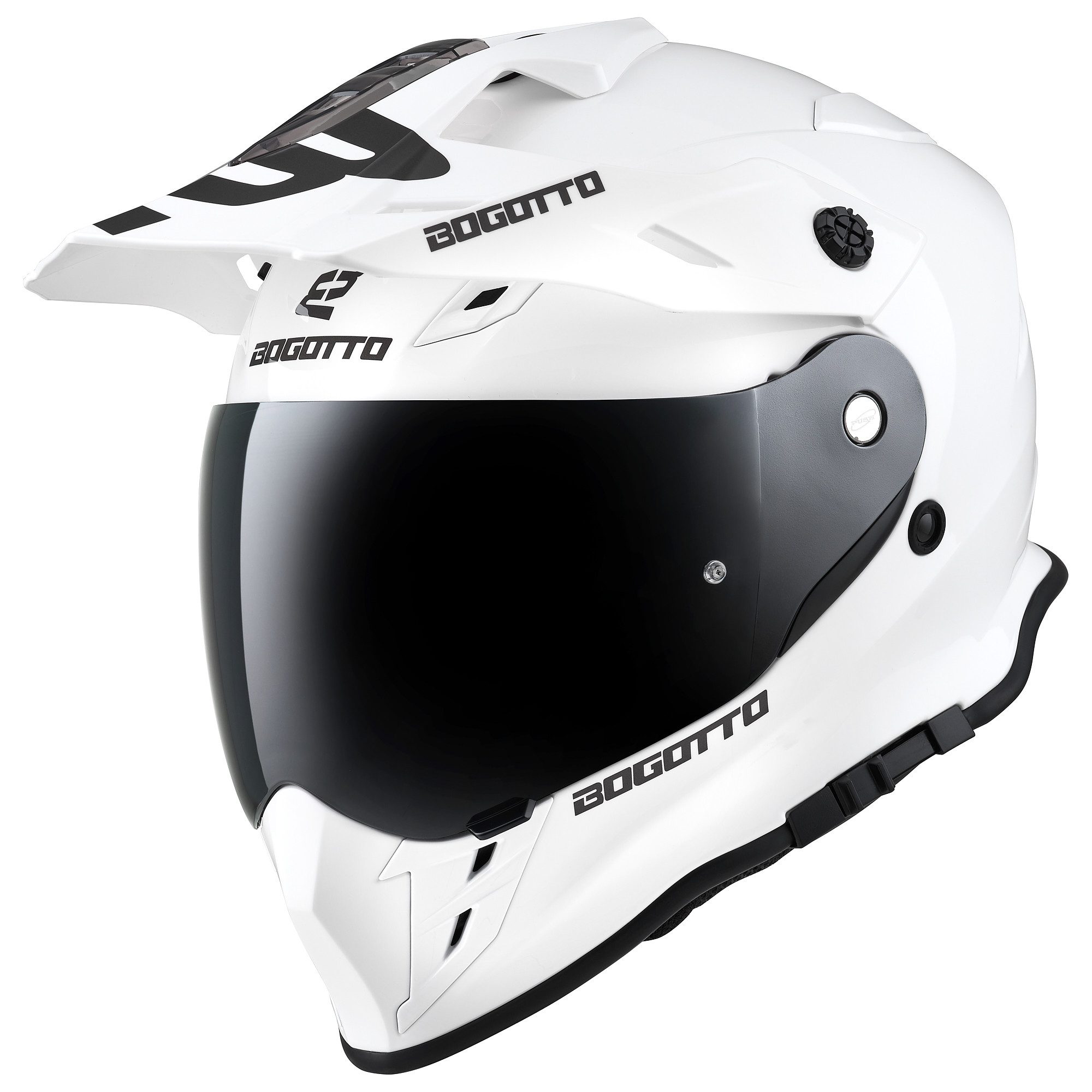 Bogotto Motocrosshelm H331 Enduro Helm, Integriertes Sonnenvisier