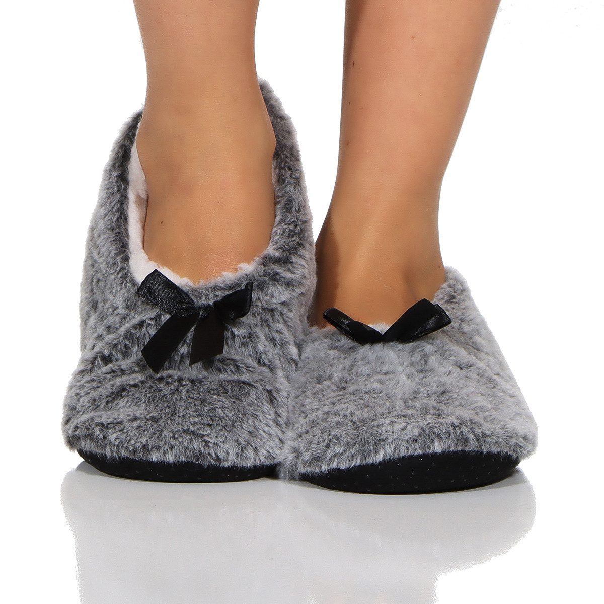 Antonio Teddyfell Hausschuh