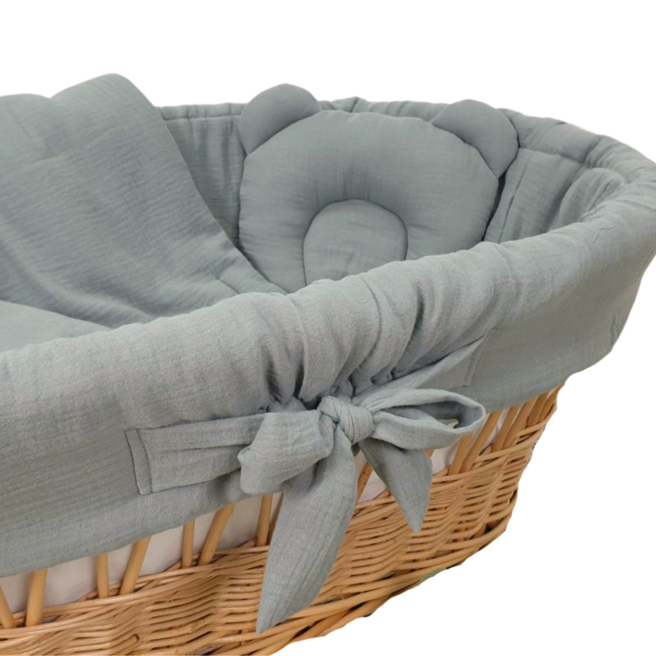 Babymajawelt Babybettwäsche MUSSELIN Ersatz Bett Set (NUR Stoff Ausstattung günstig online kaufen