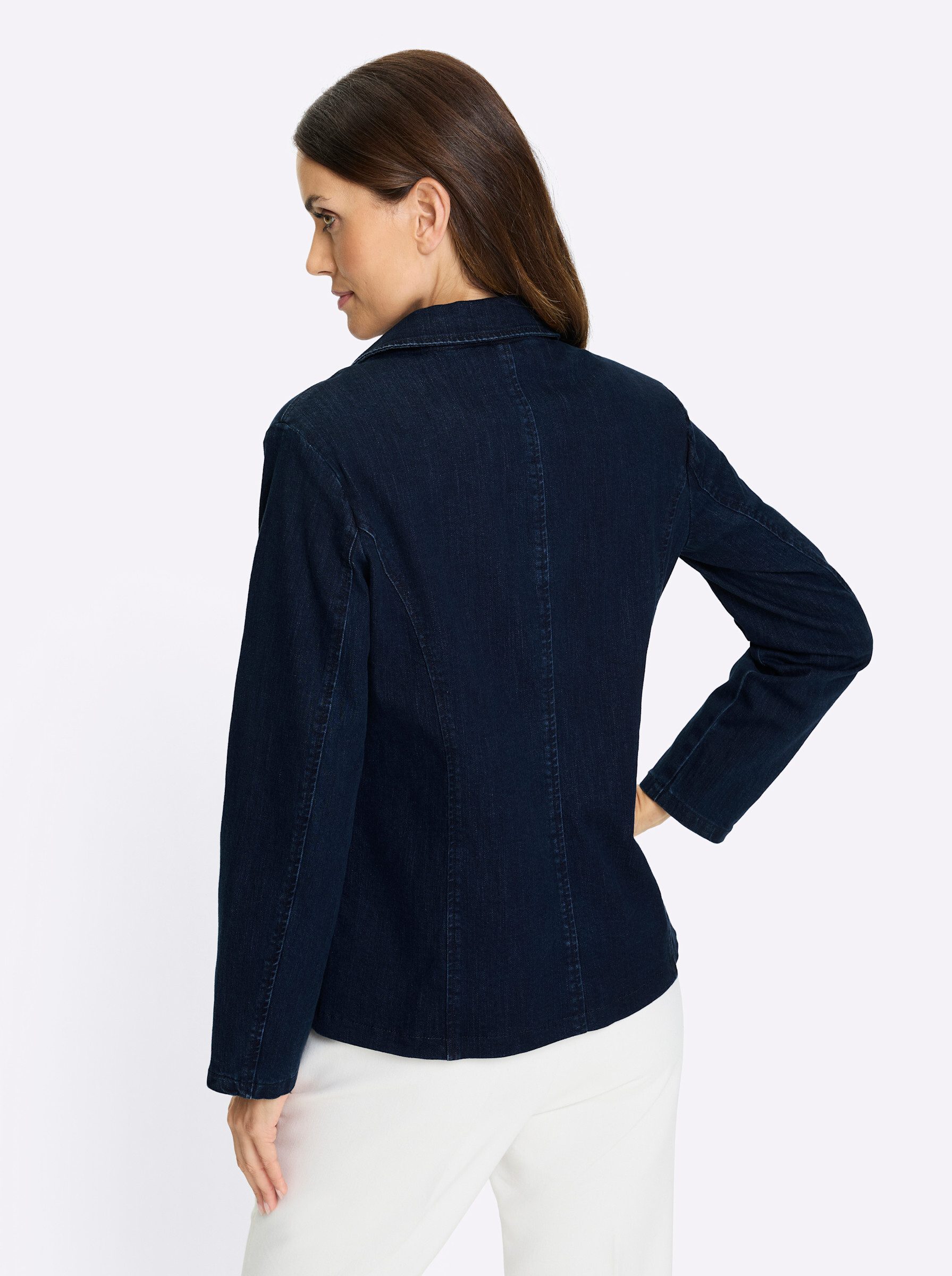 heine Blusenblazer Jeans-Blazer Langarm günstig online kaufen