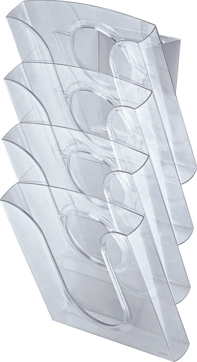 LEITZ Stehsammler Presenter-Set 4 Fächer für A4+ transparent