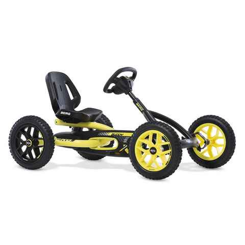 Berg Go-Kart BERG Gokart Buddy Cross 2.0 BFR gelb / schwarz inkl. Soundbox