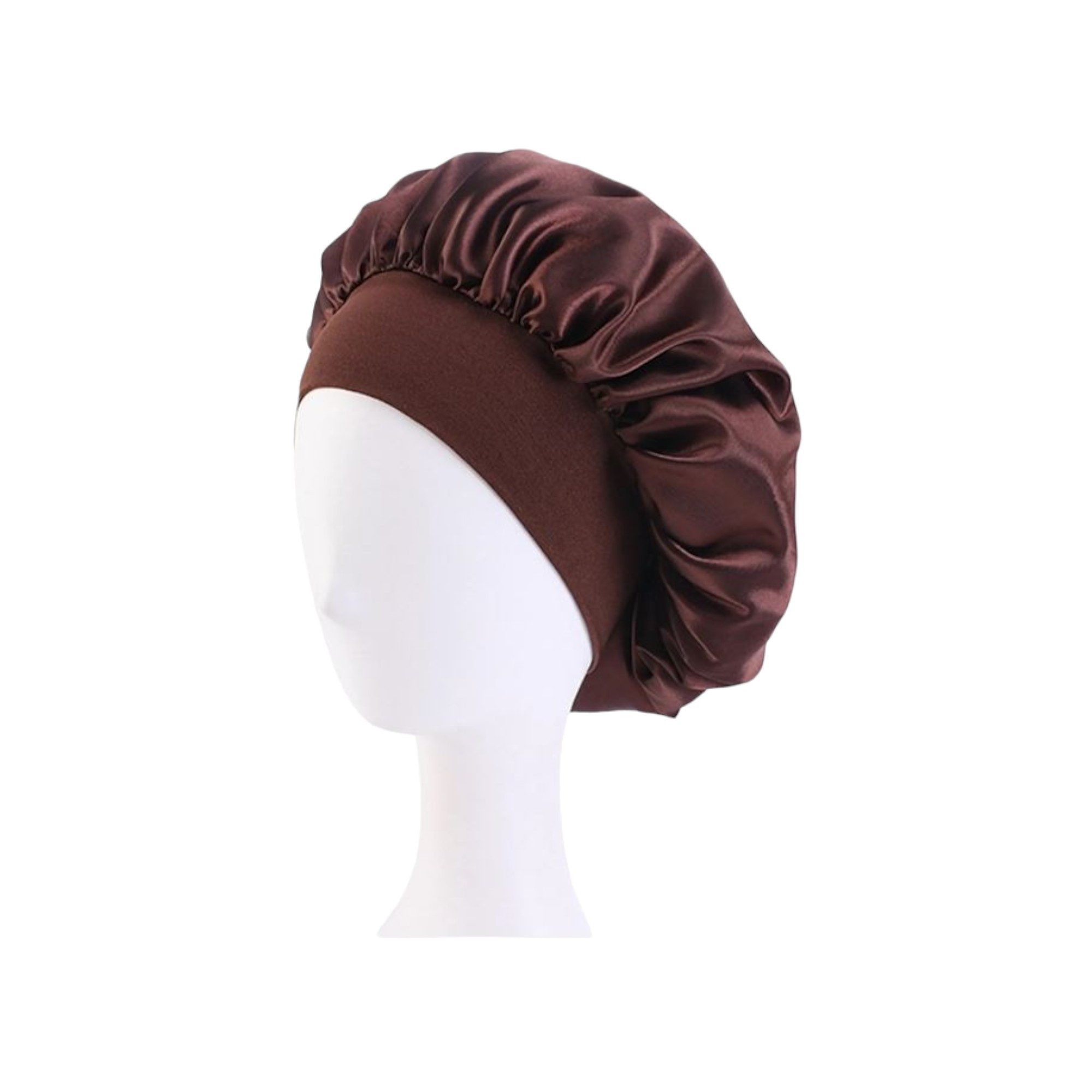 Magix Duschhaube Bonnet Mütze - 54cm X-LARGE, 3,5 Inches Wide Band, Schwarz oder Braun