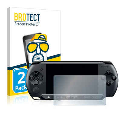 BROTECT Schutzfolie für Sony PSP 1000, Displayschutzfolie, 2 Stück, Folie matt entspiegelt