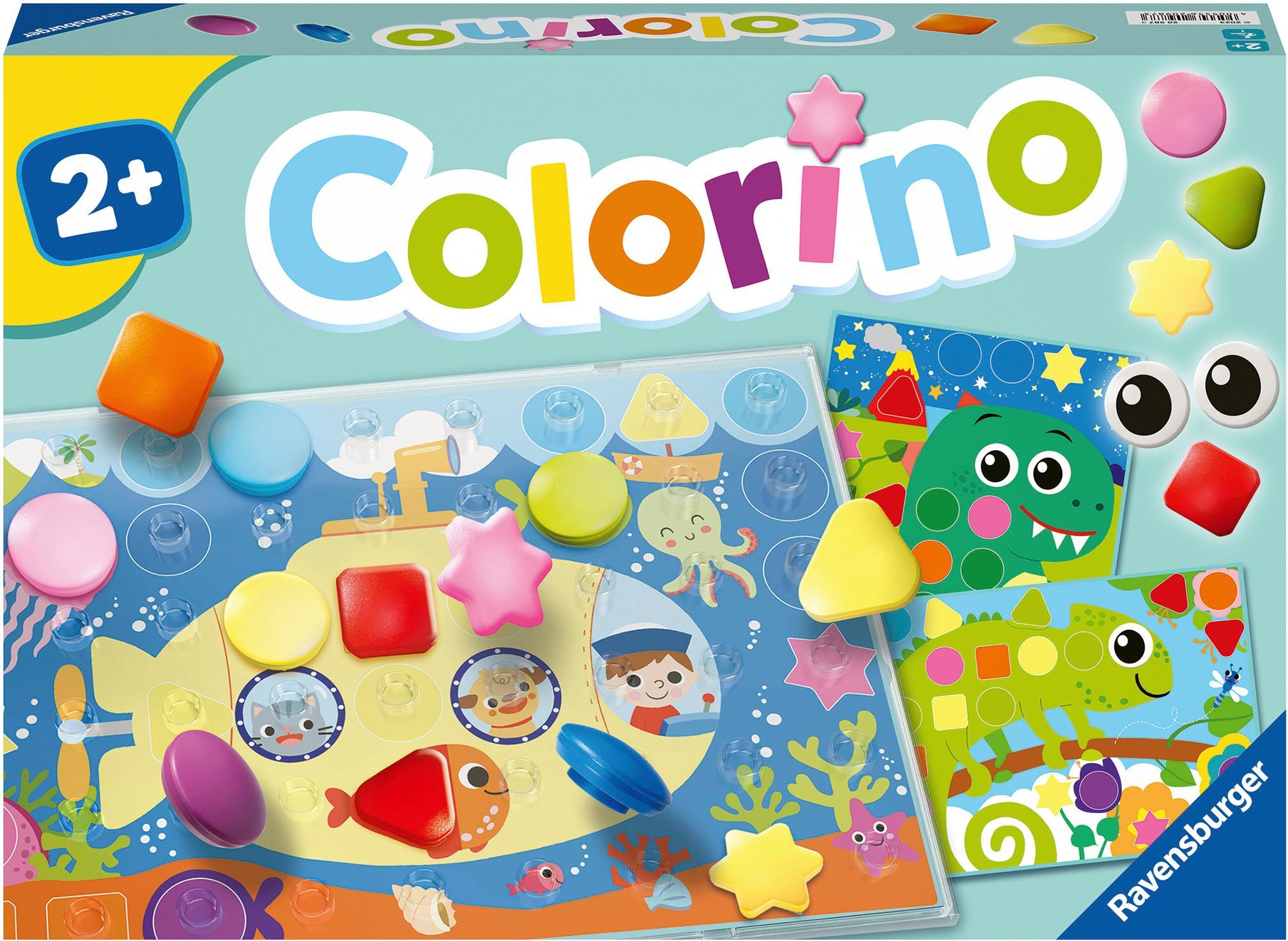 Ravensburger Spiel Formen-Colorino, Steckspiel, Made in Europe