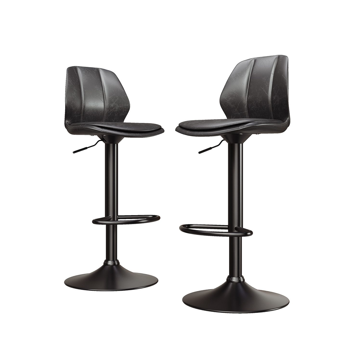 SONNI Barhocker Barhocker heben und schwenken um 360 Grad,Zwei Hocker (Set, günstig online kaufen