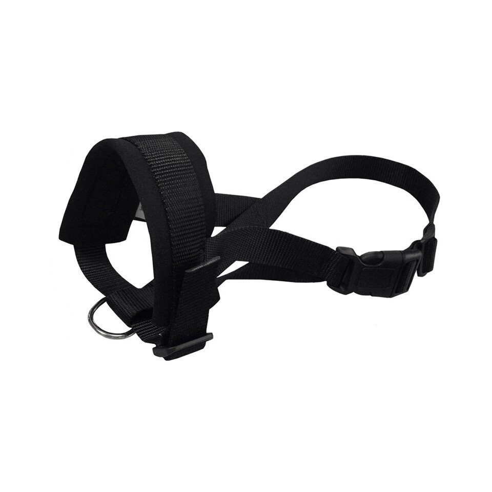 Nobby Maulkorb Nylon Maulschlaufe schwarz