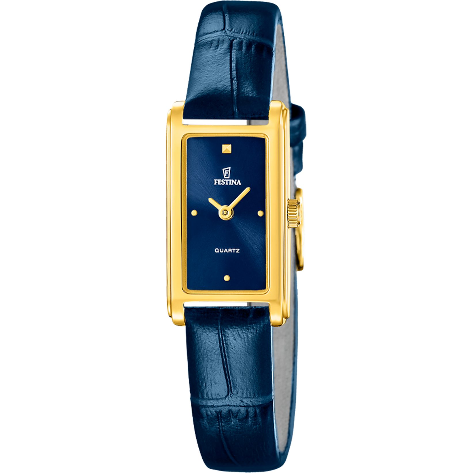 Festina Quarzuhr Mademoiselle F20770_4, Armbanduhr, Damenuhr, Lederarmband, analog