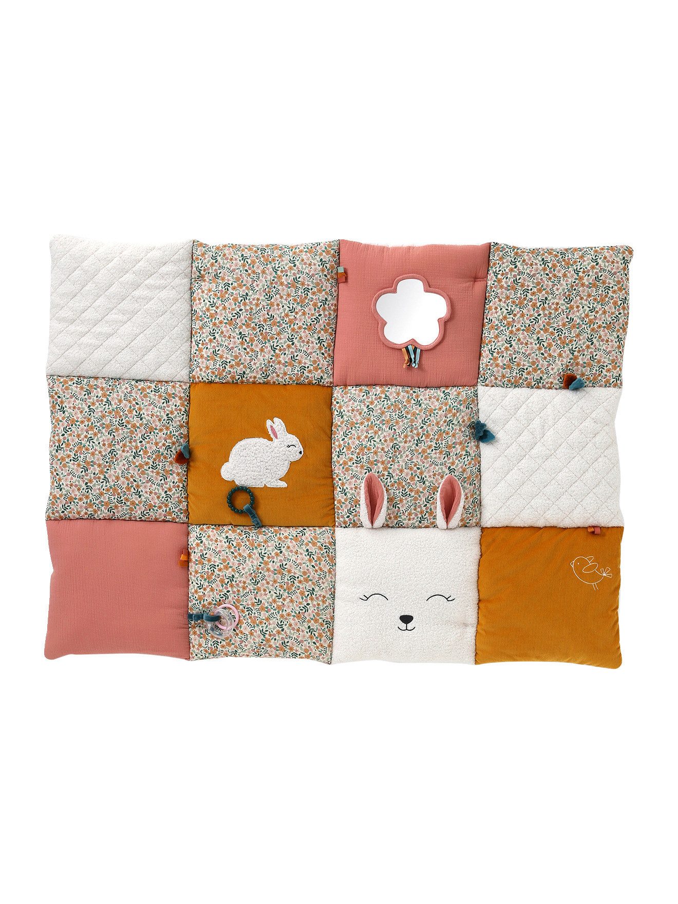 Krabbeldecke Baby Activity-Spielteppich TANSANIA, vertbaudet