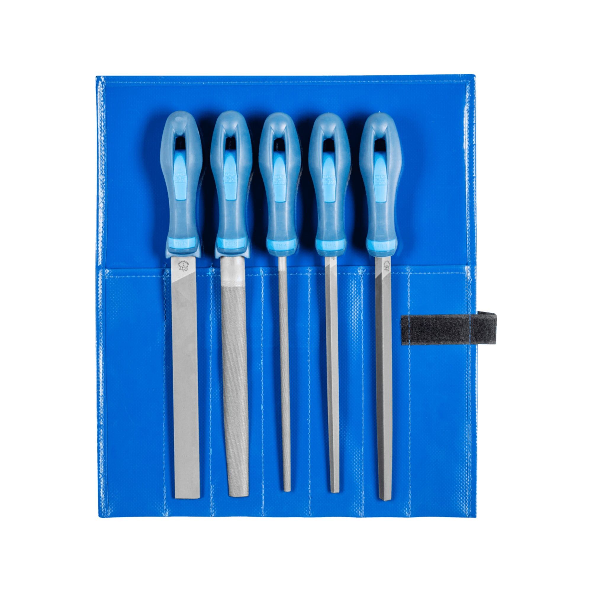 Pferd Feile PFERD TOOLS Werkstattfeilen-Set WR 5-tlg. in Rolltasche 200mm Hieb 3 f
