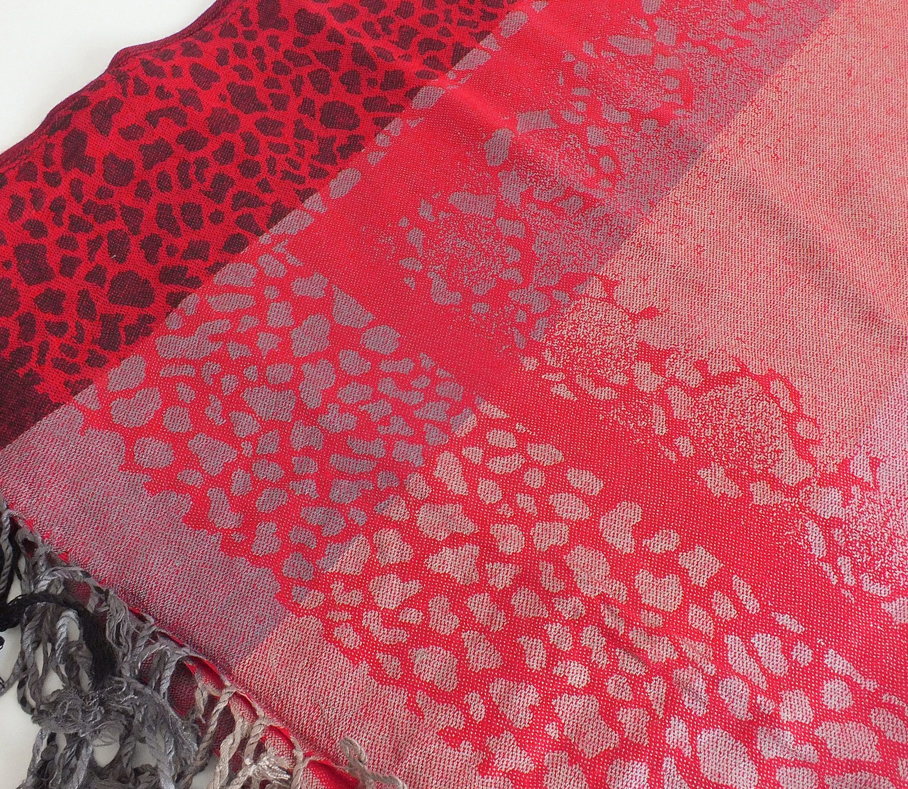 chic4home Schal Dreamy Flair, (1-St. 1-teilig), Damen Schal Stola eleganter Longschal Leopardenmuster
