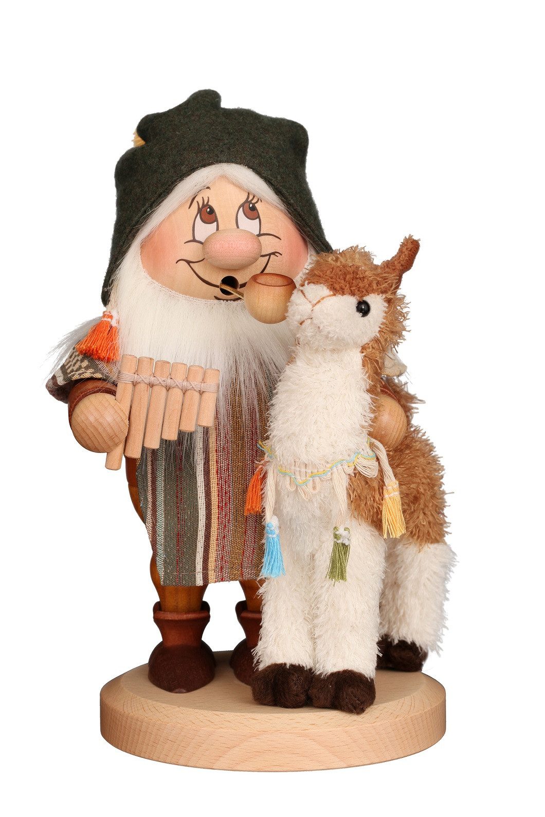 Christian Ulbricht Фигурка курильщик Christian Ulbricht Räuchermann Бес Alpakafreund, (1 St), Handarbeit aus dem Erzgebirge
