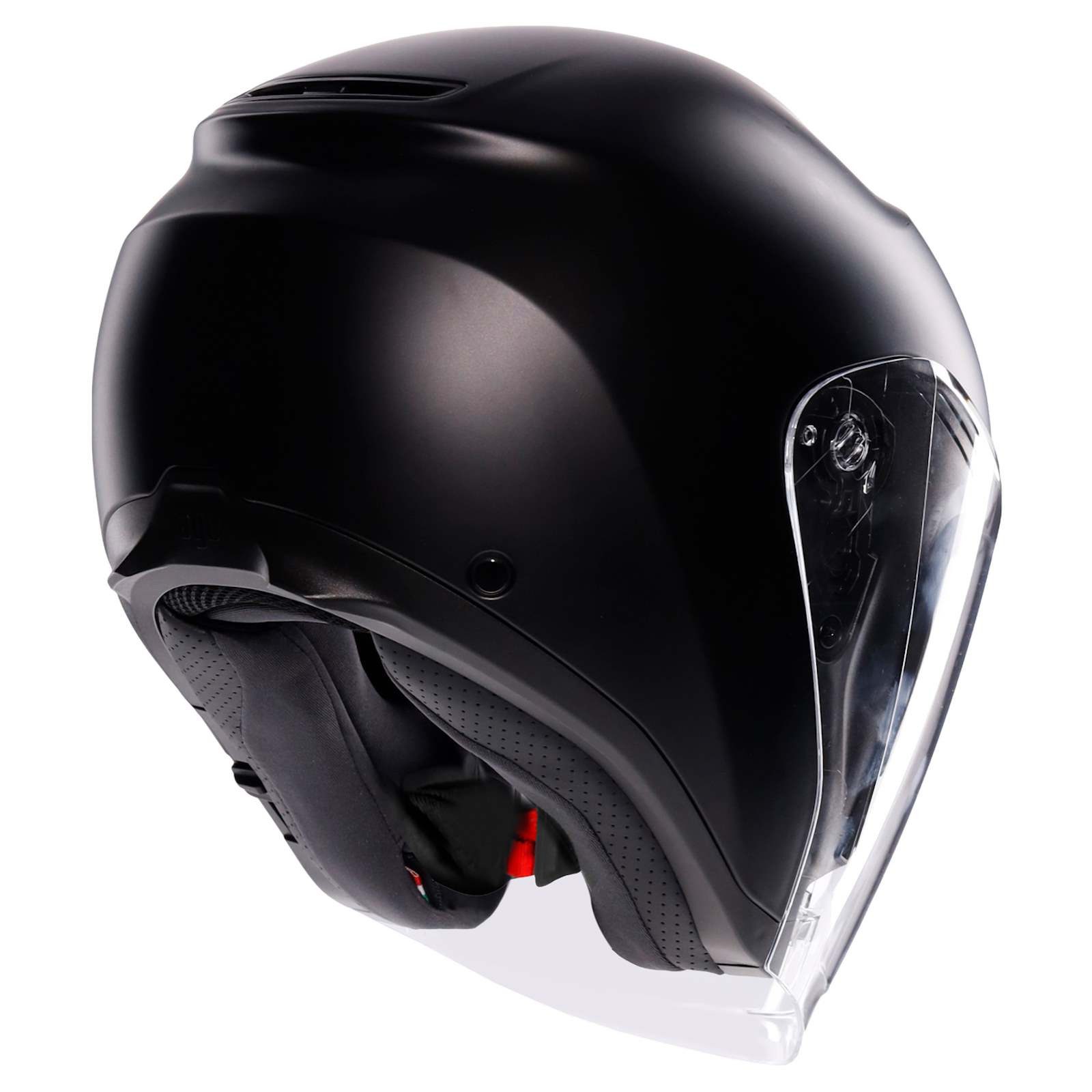 AGV Motorradhelm AGV Irides Jethelm mono matt-schwarz (1er Set)
