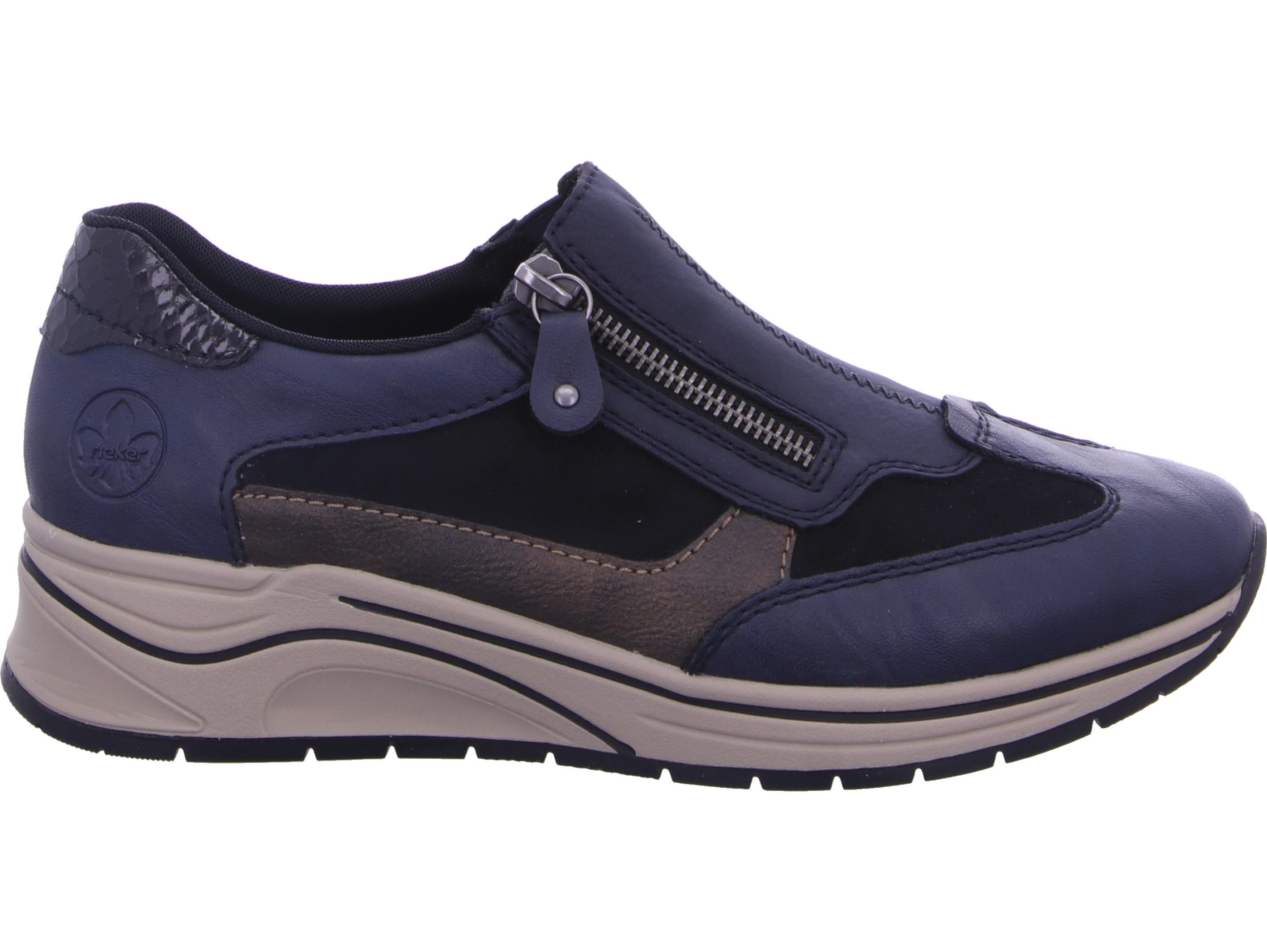 Rieker Wedgesneaker echtes Leder günstig online kaufen