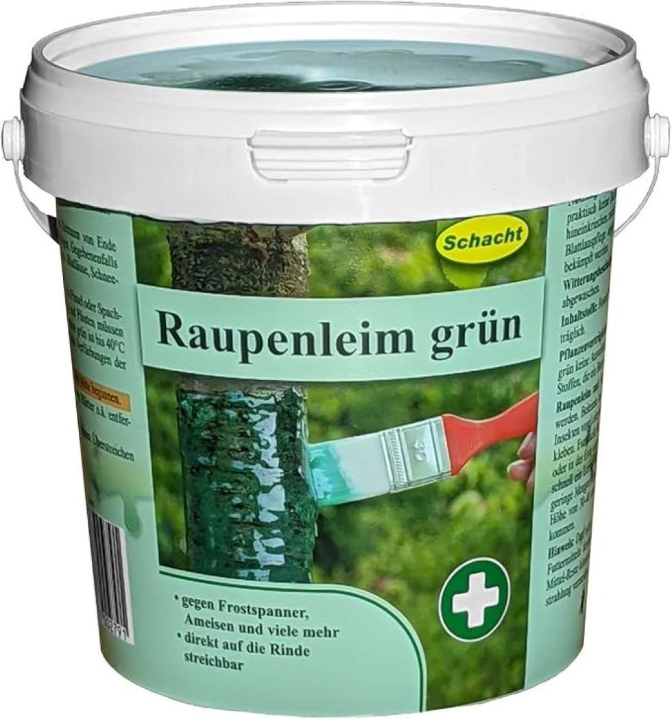 Schacht Klebefalle Raupenleim 1kg Eimer Baumschutz Insektenleim, Raupenleim für Baum schonend