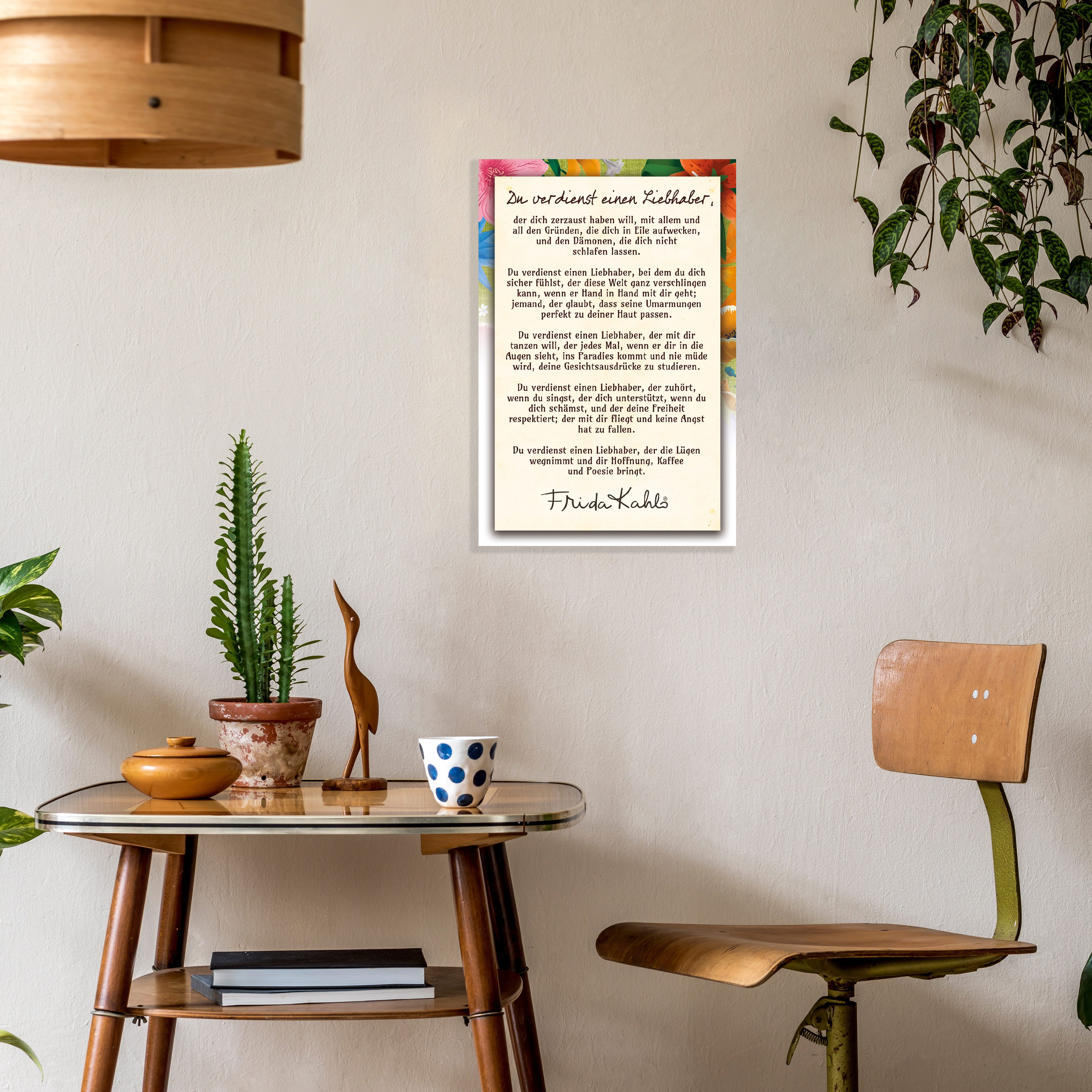 LuckyLinde Wanddekoobjekt Frida Kahlo - Liebhaber (1 St), Exklusive JANOSCH günstig online kaufen