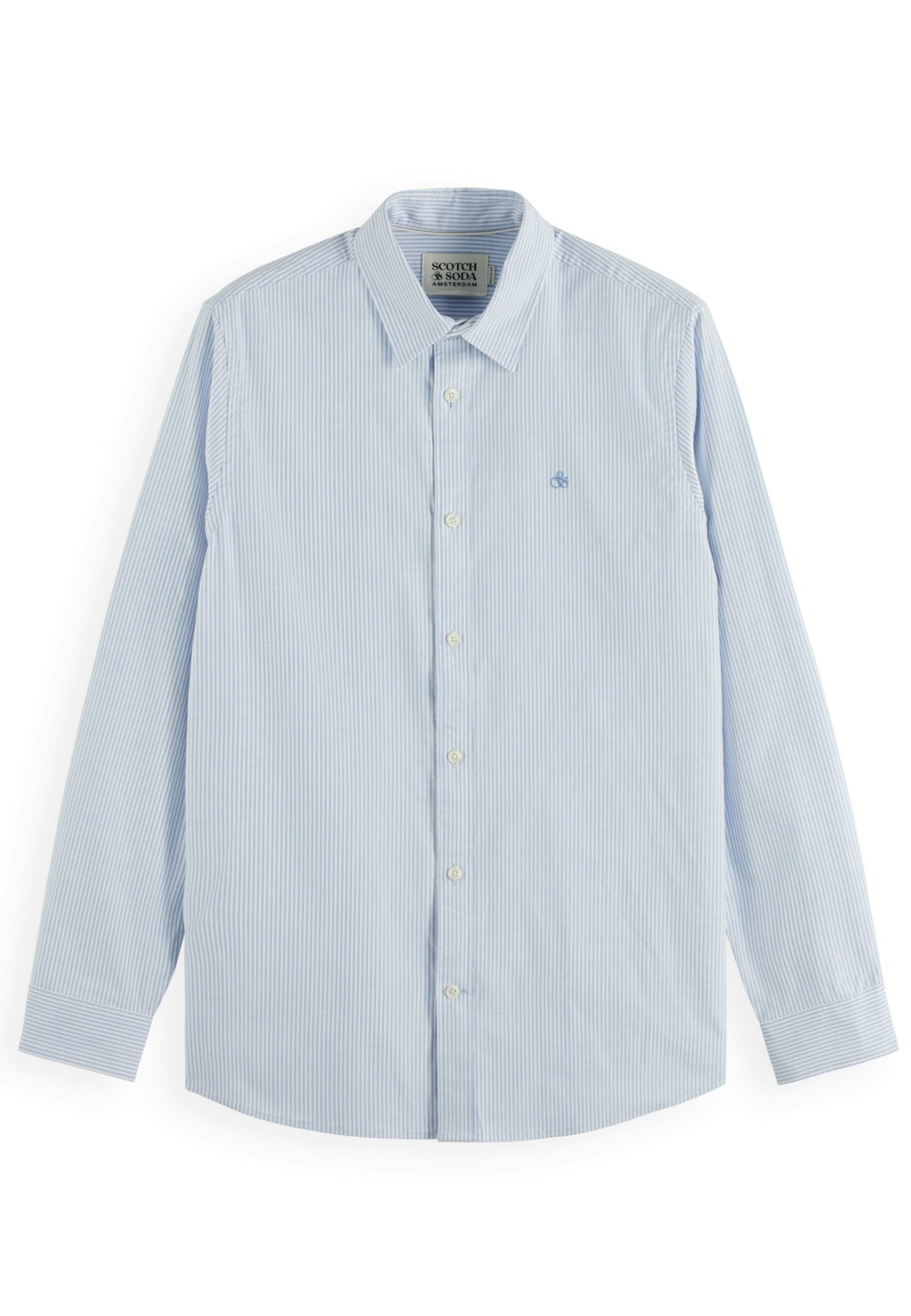 Scotch & Soda Langarmhemd Hemd CORE OXFORD SOLID Langarmhemd (1-tlg)