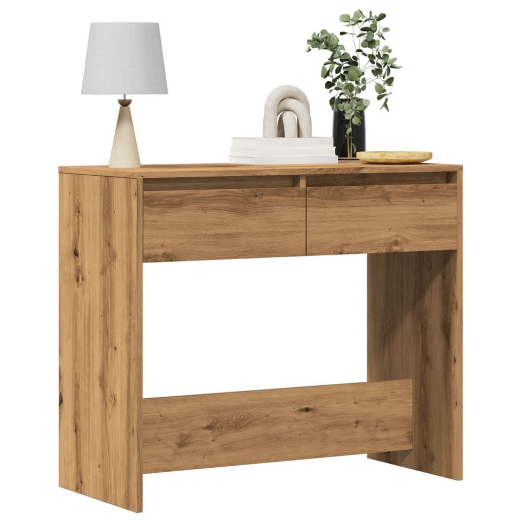 vidaXL Konsolentisch NA Konsolentisch Flurablage Artisan-Eiche 89x41x76,5 cm Spanplatte