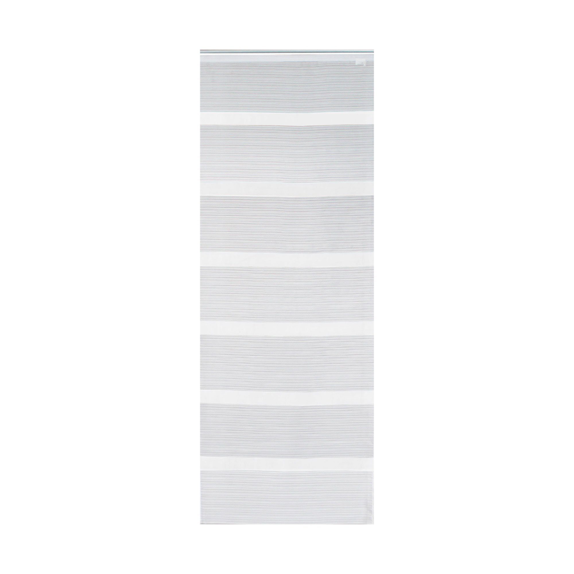 Schiebegardine Flächenvorhang 60x245 cm halbtransparent gestreift Schiebegardine