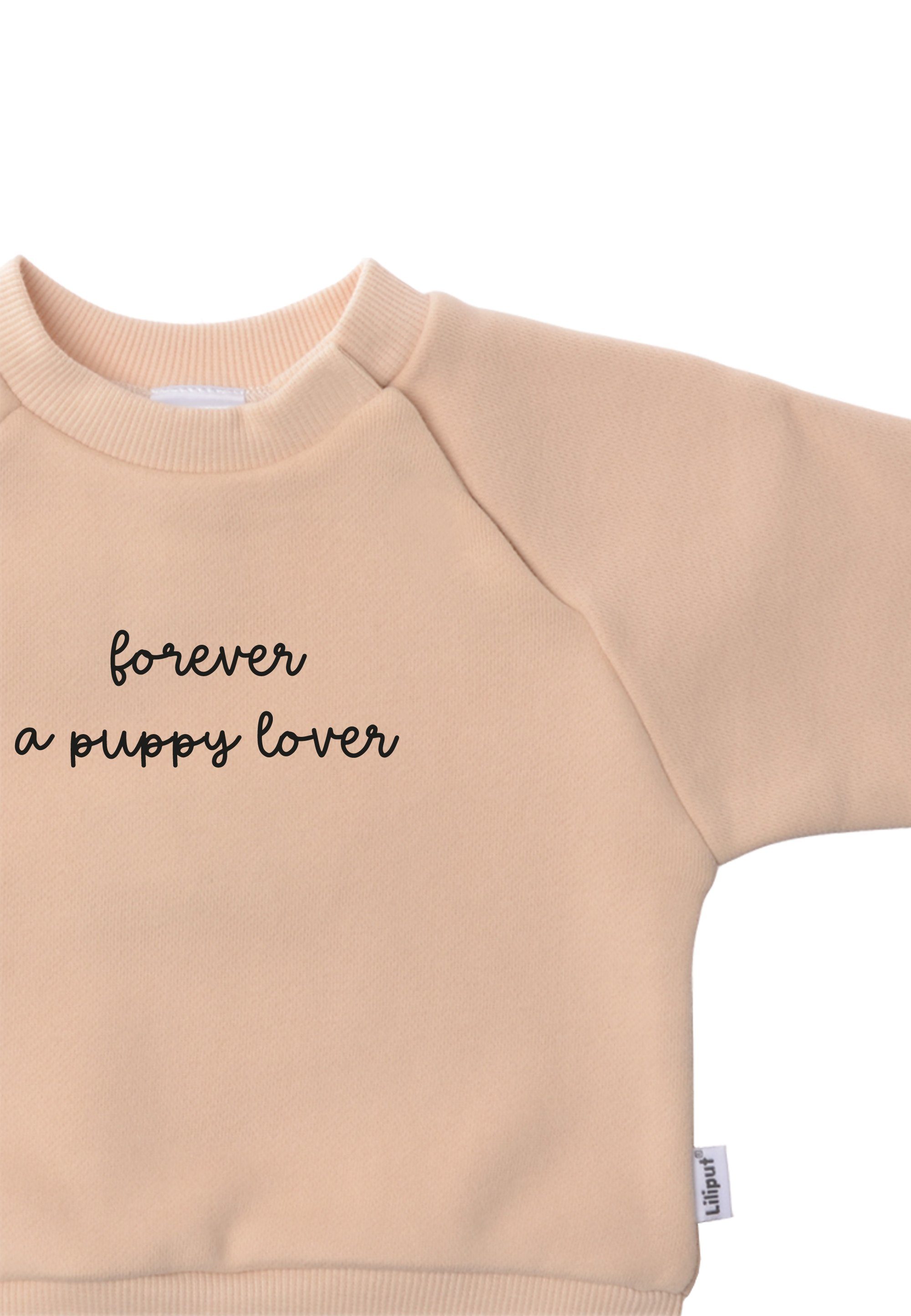 Liliput Sweatshirt aus lover a Forever puppy weichem Material