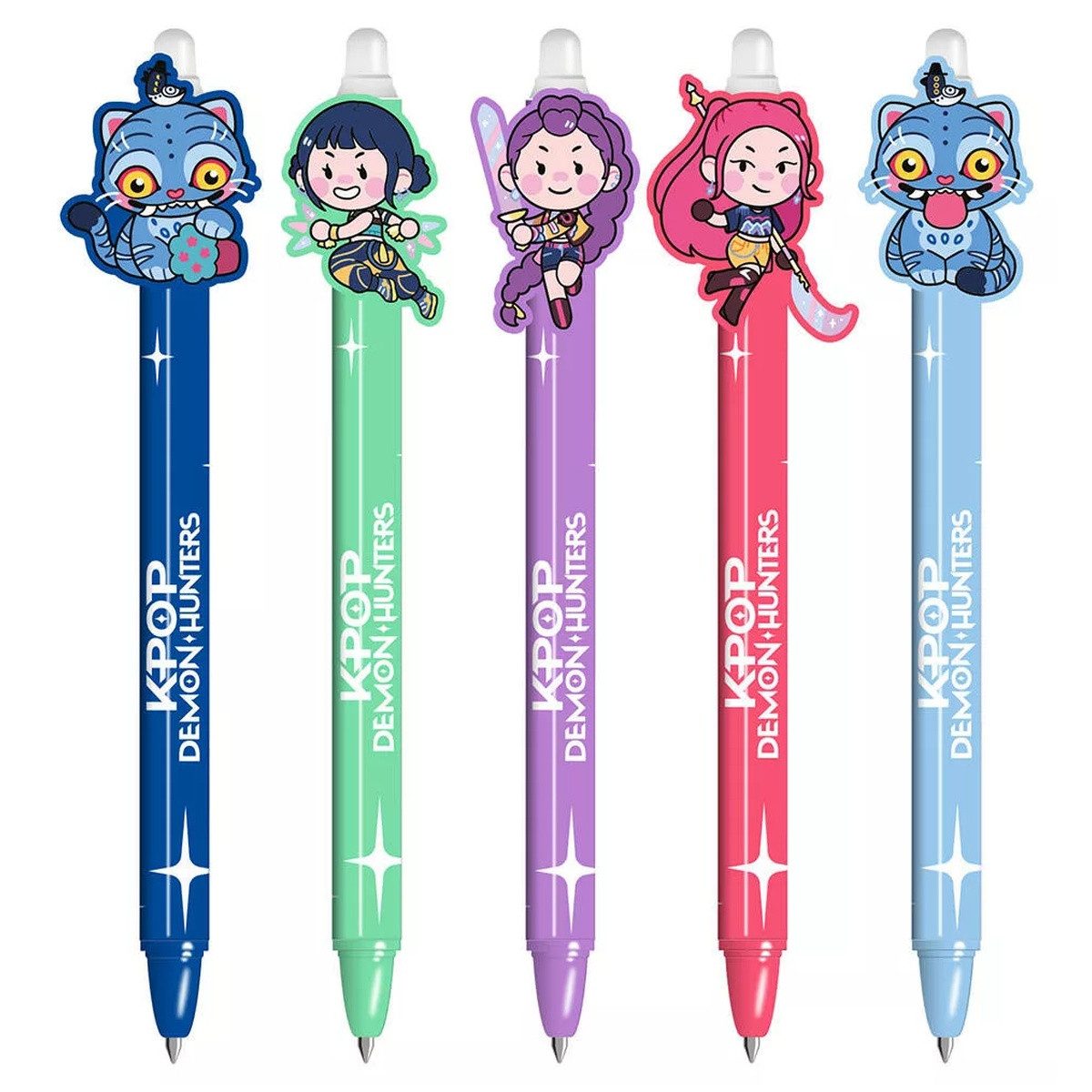 K-Pop Demon Hunters Kreativset K-pop Demon Hunters Chibi 30-teiliges löschbarer Stift Set