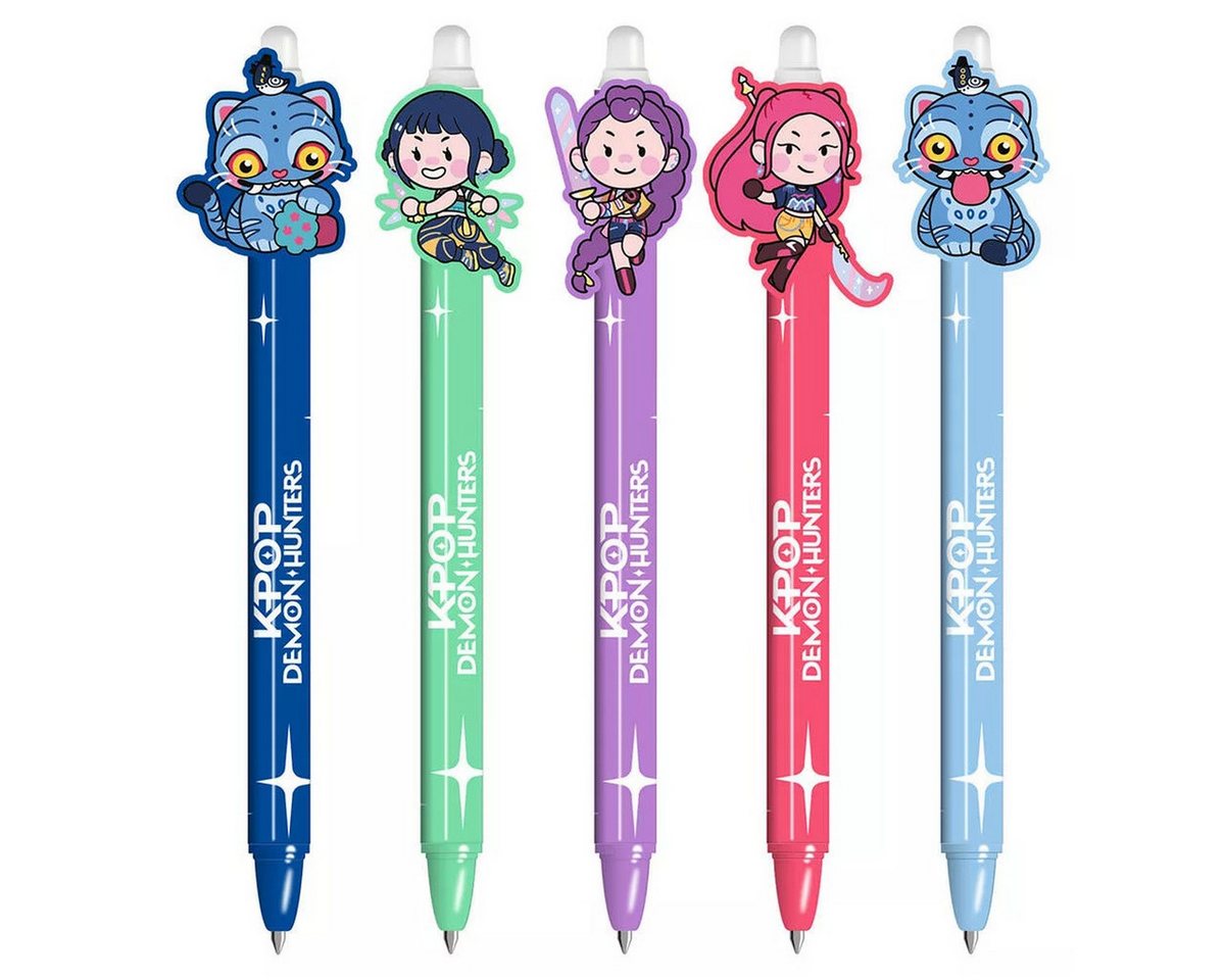 K-Pop Demon Hunters Kreativset K-pop Demon Hunters Chibi 30-teiliges löschbarer Stift Set