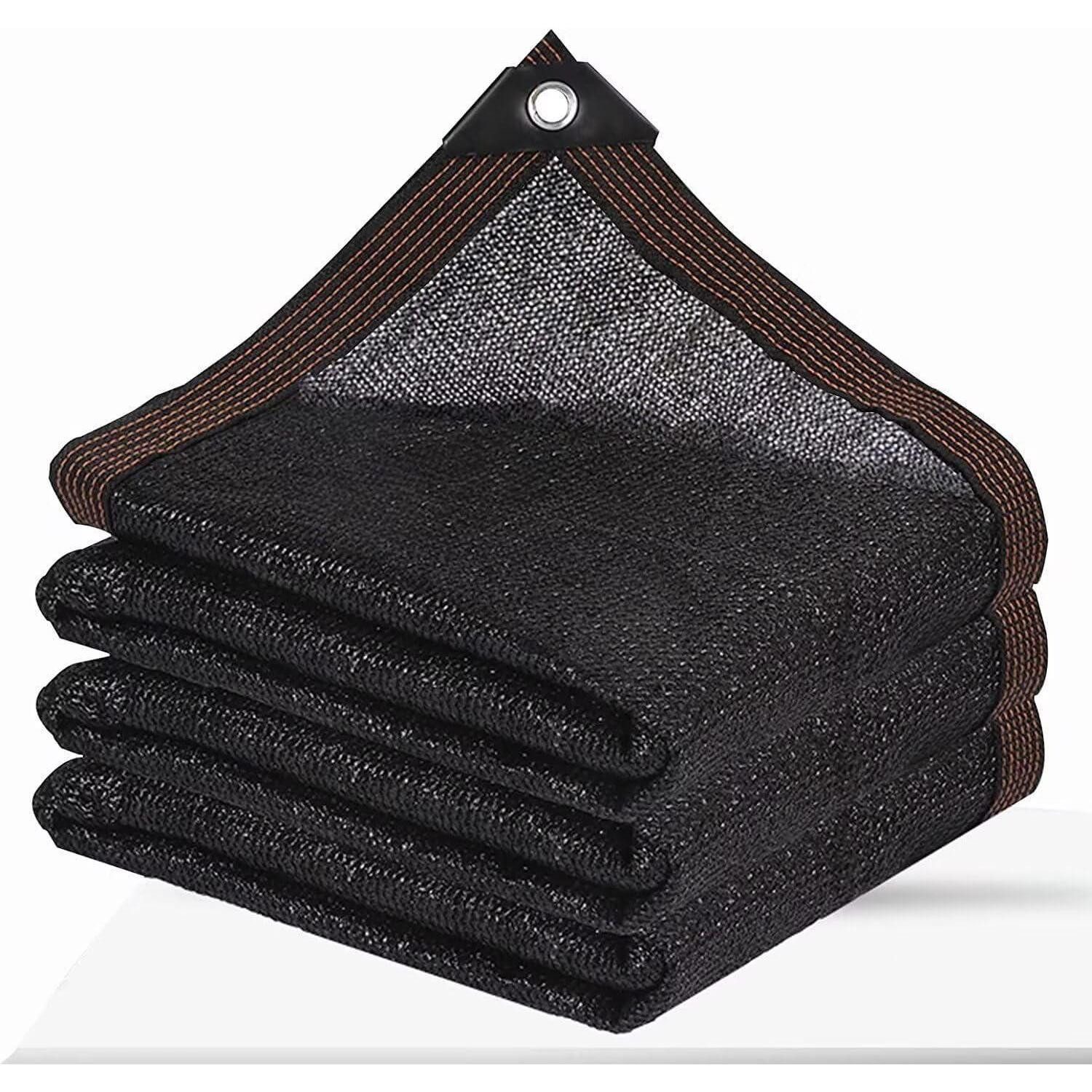 LuxusKollektion Laubschutznetz Schattentuch Sonnenschutz Ösen Garten Schattennetz 4x6m 13X20ft