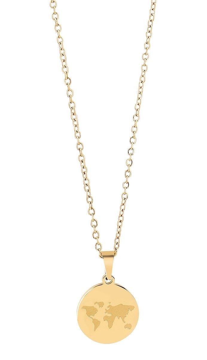Kette mit Anhänger Damen Edelstahl Halskette mit Anhänger