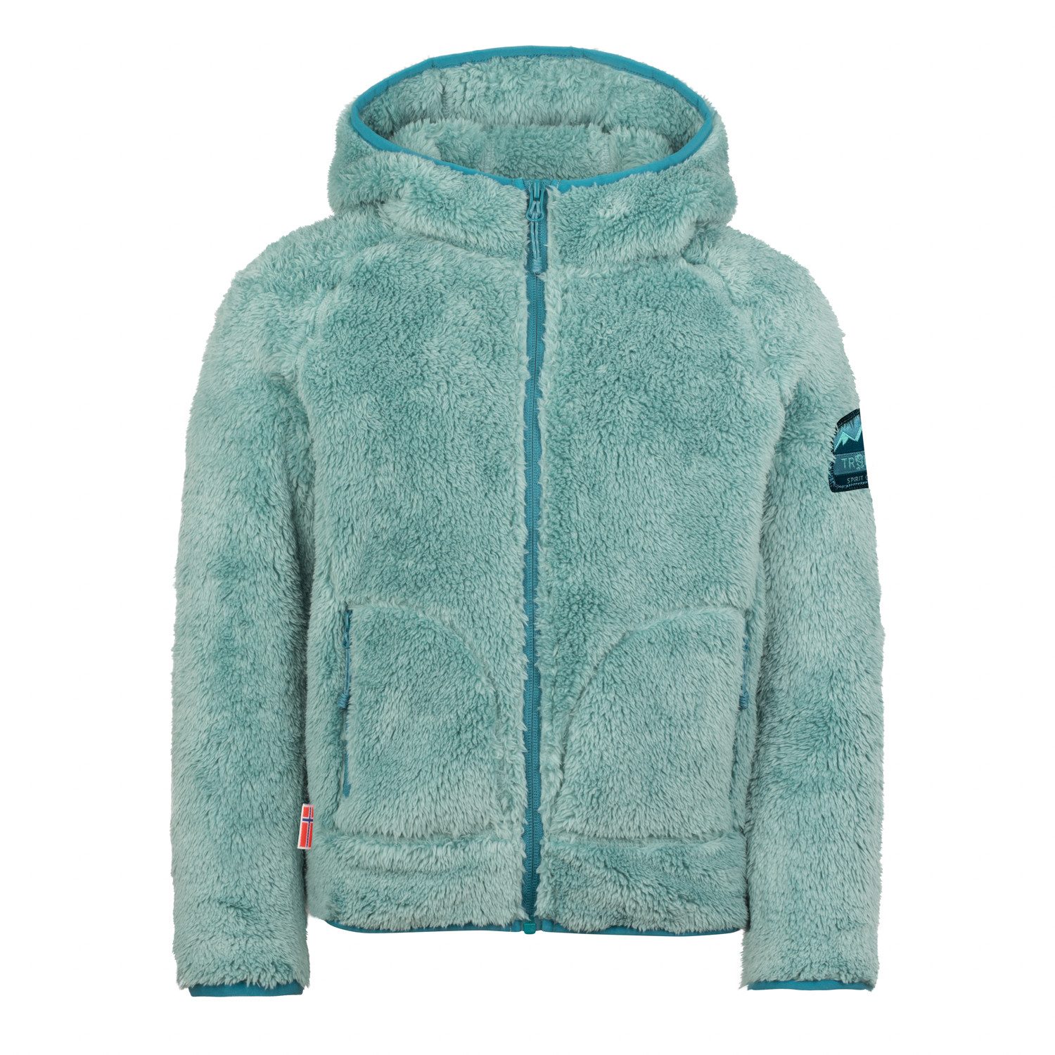 TROLLKIDS Fleecejacke GIRLS BORGUND JACKET XT mit Kapuze, aus Highloft-Fleece