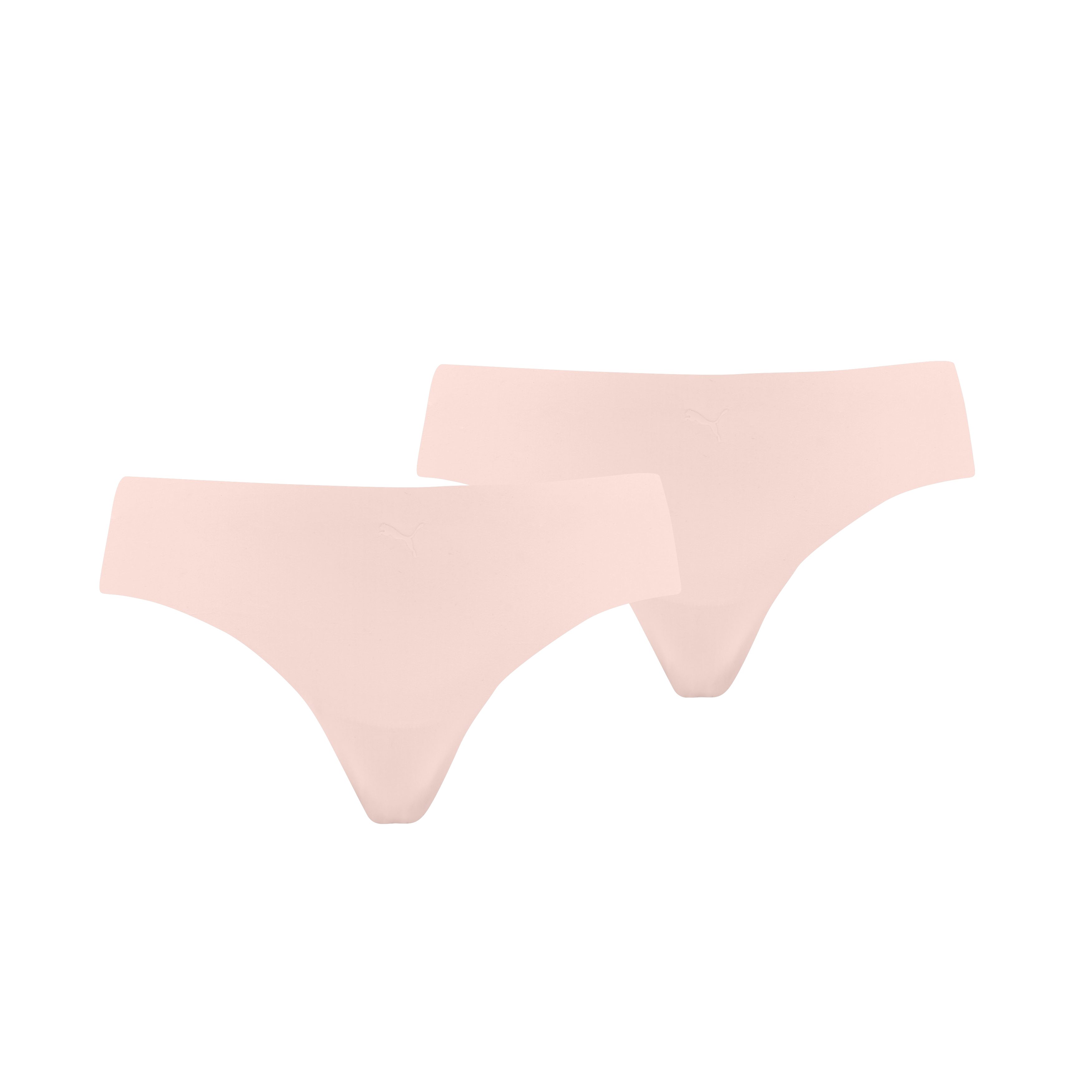 PUMA String PUMA WOMEN SEAMLESS STRING (2er Pack) Nahtlose Kanten, mittig platziertes Cat-Logo