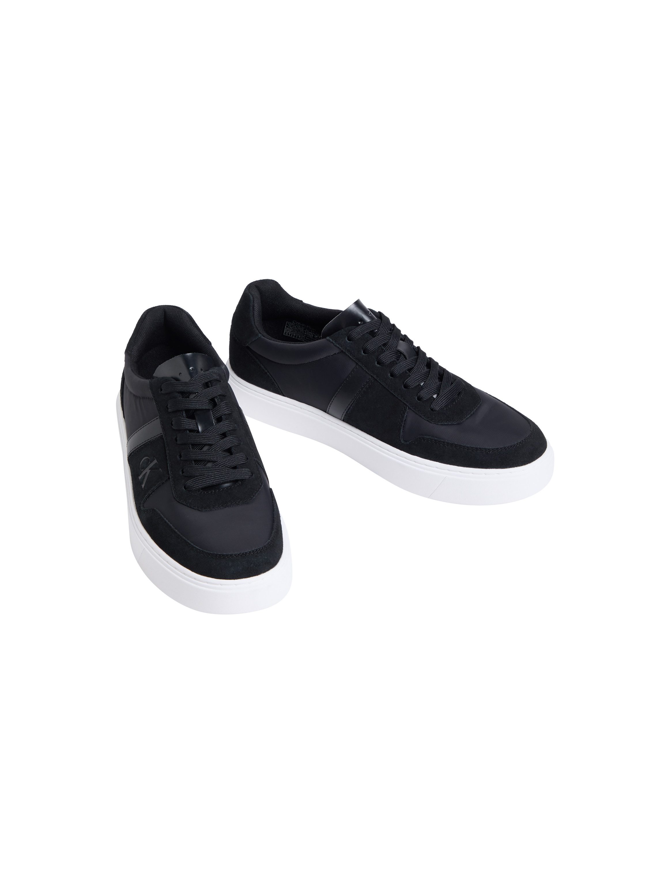 Calvin Klein Jeans CLASSIC CUPS LACE MIX EMB TONGUE Sneaker Schnürschuh, Basket-Sneaker, Freizeitschuh in sportiver Optik