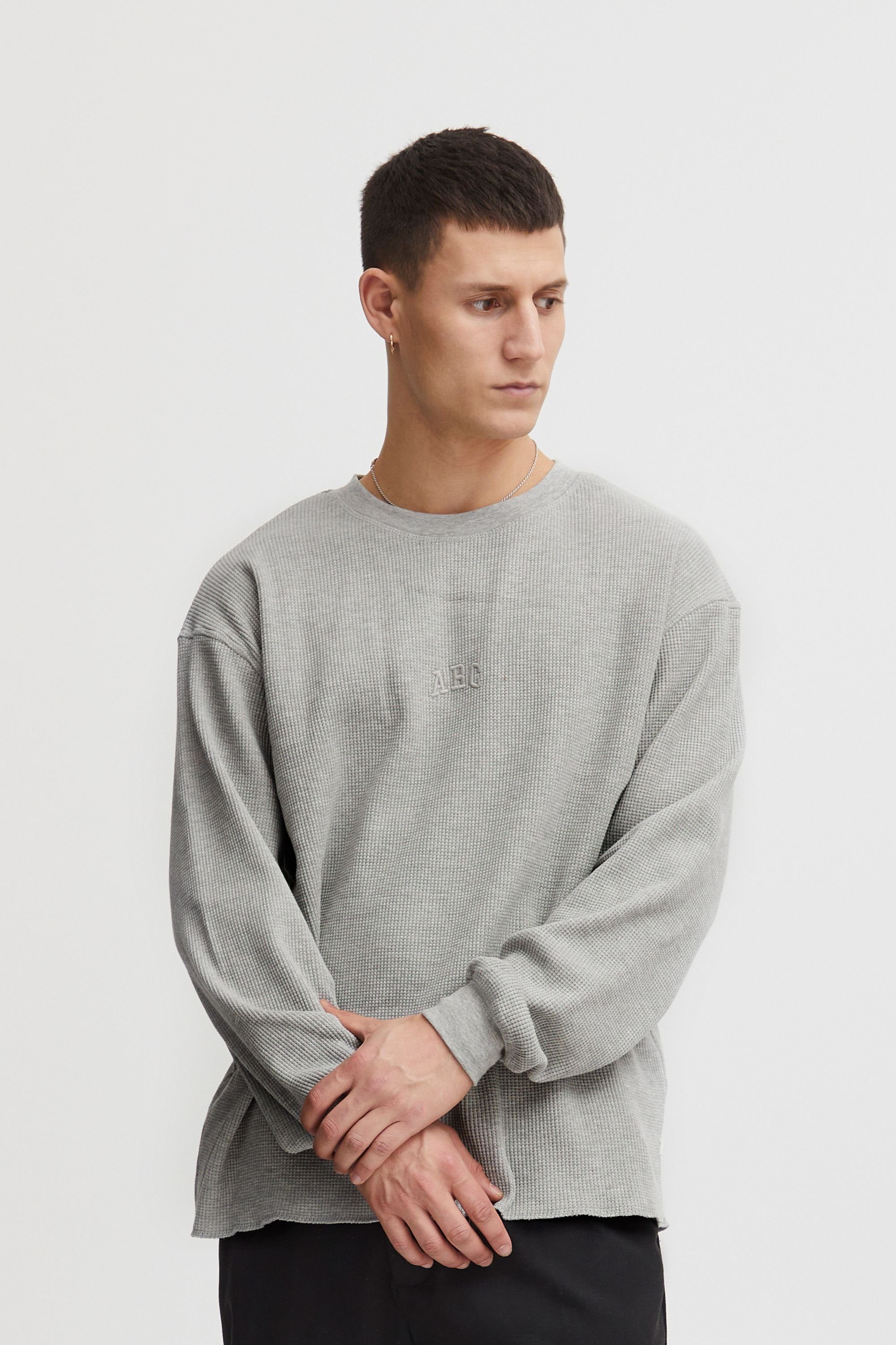 !Solid Sweatshirt SDFletcher - 21107770 Light Grey Melange (1541011)