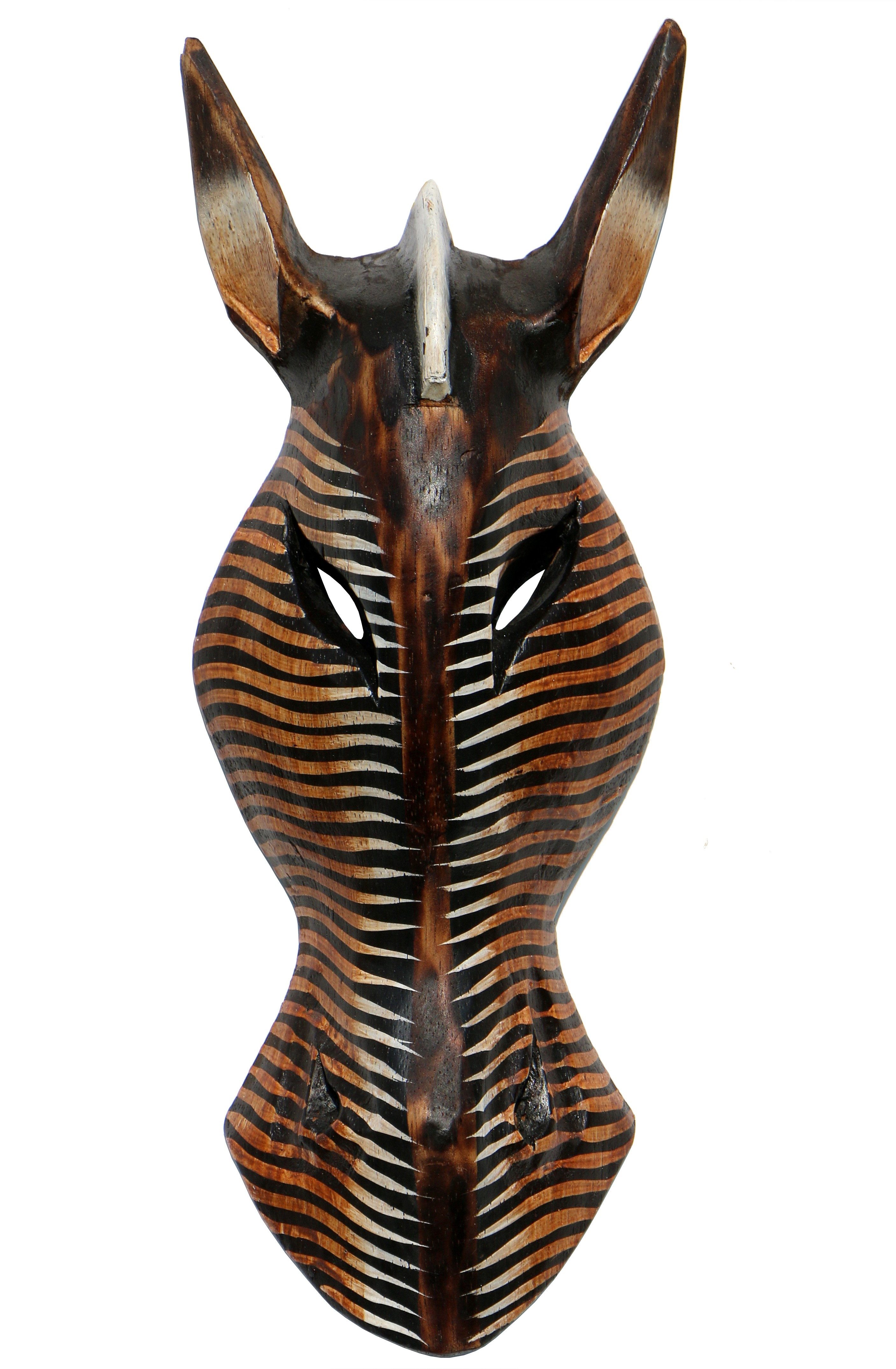 Wogeka Wanddekoobjekt Wand-Maske Antilope 30 cm zum aufhängen Afrika Wandde günstig online kaufen